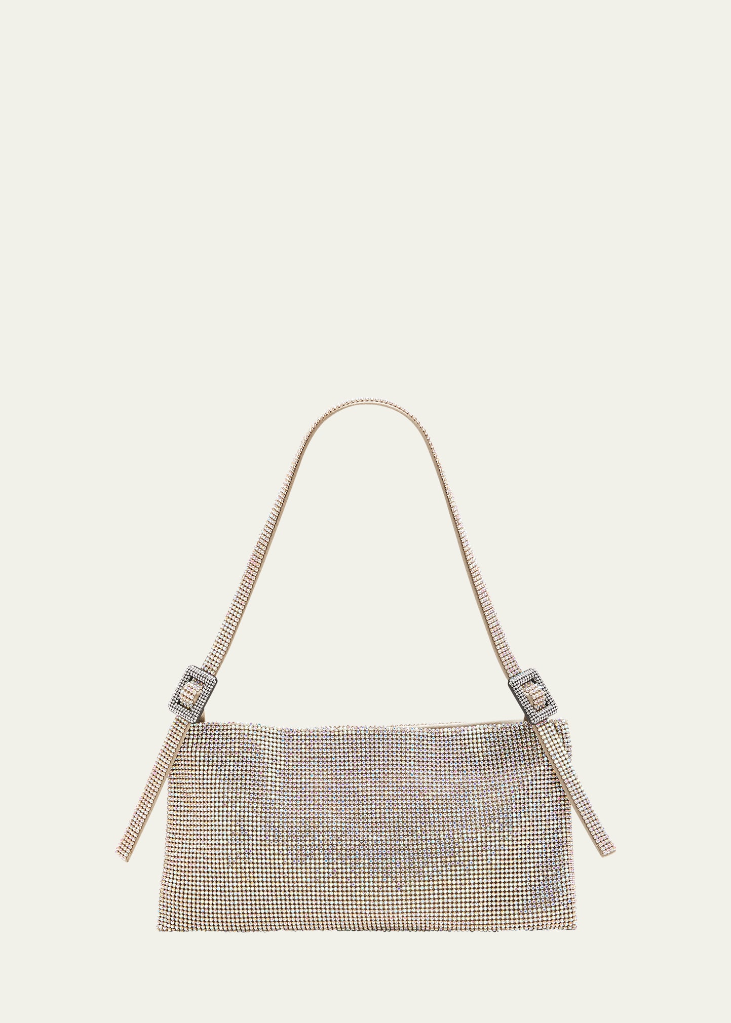 Your Best Friend La Grande Shoulder Bag In Silver