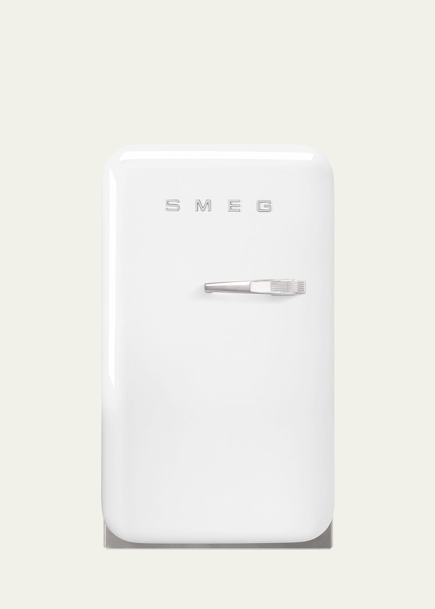 Smeg Fab5 Retro Right-hinge Mini Fridge In White