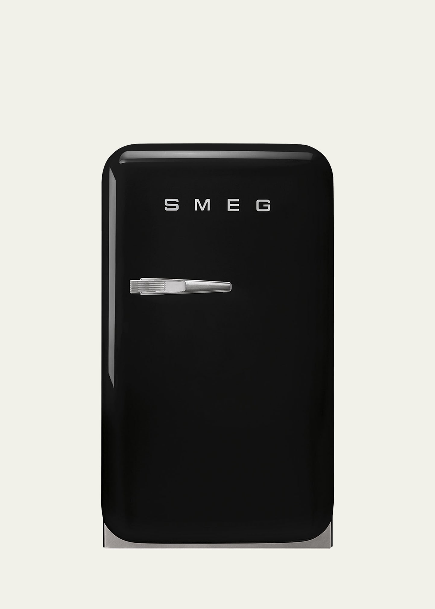 Smeg Fab5 Retro Right-hinge Mini Fridge In Black