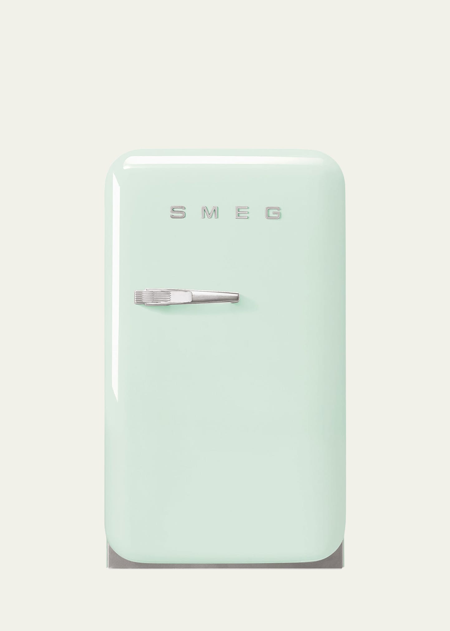 Smeg Fab5 Retro Right-hinge Mini Fridge In Pastel Green