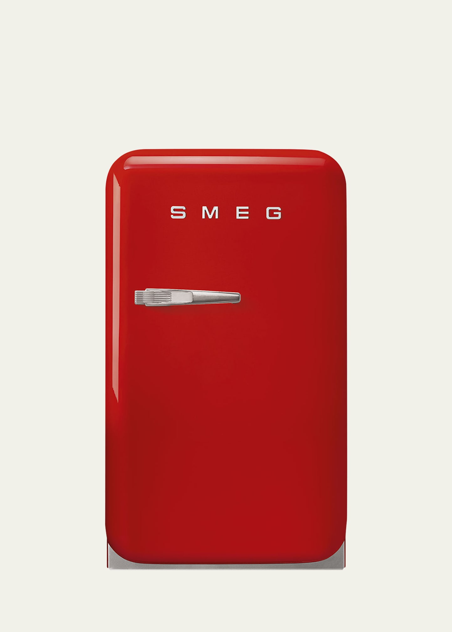 Smeg Fab5 Retro Right-hinge Mini Fridge In Red