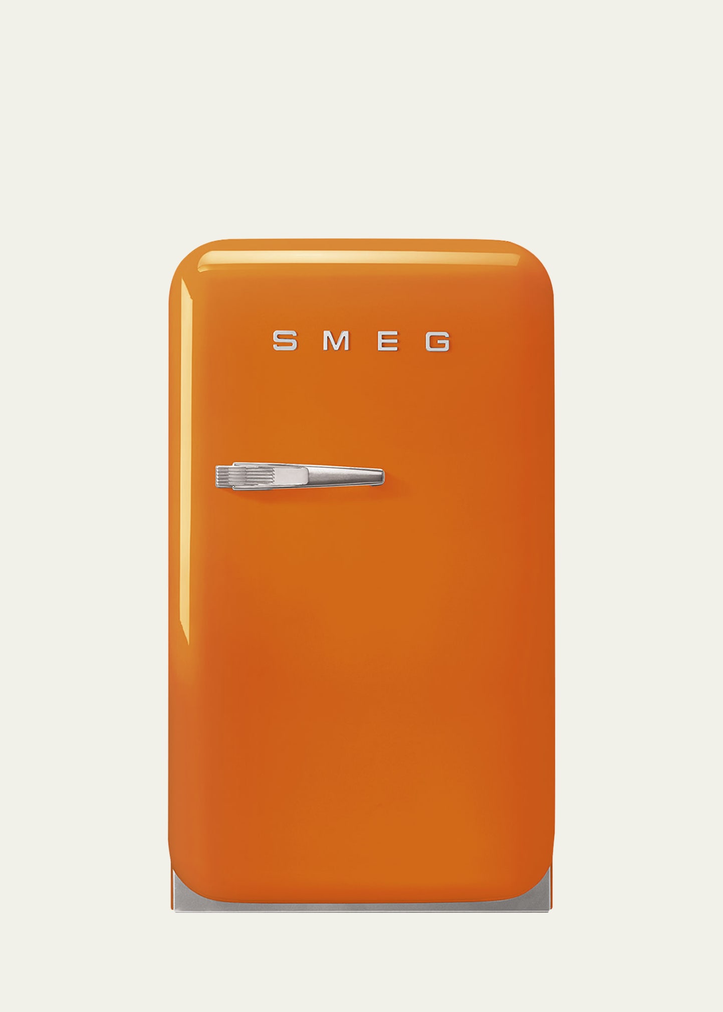 Smeg Fab5 Retro Right-hinge Mini Fridge In Orange