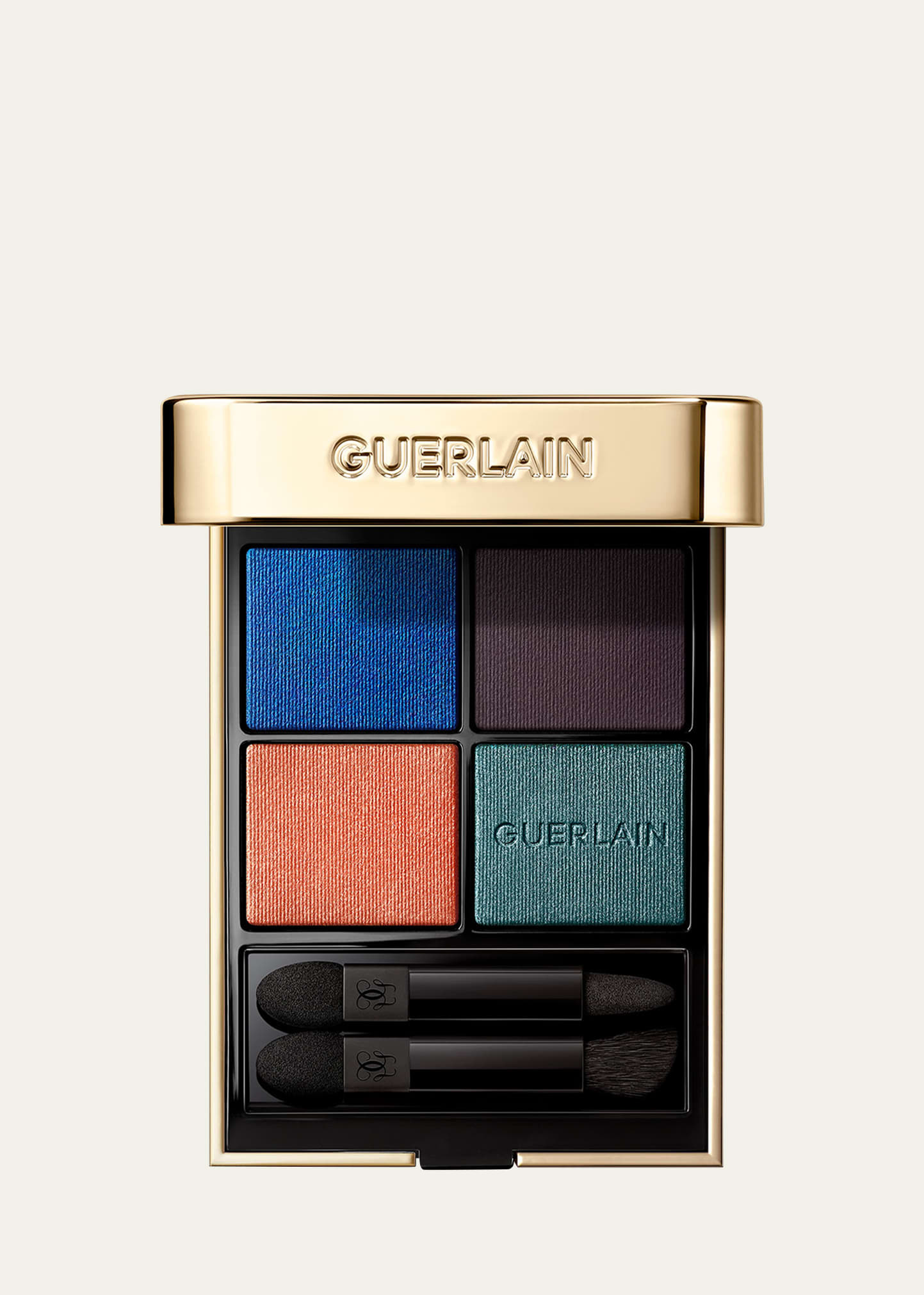 Shop Guerlain Ombres G Quad Eyeshadow Palette In 360 Mystic Peacok