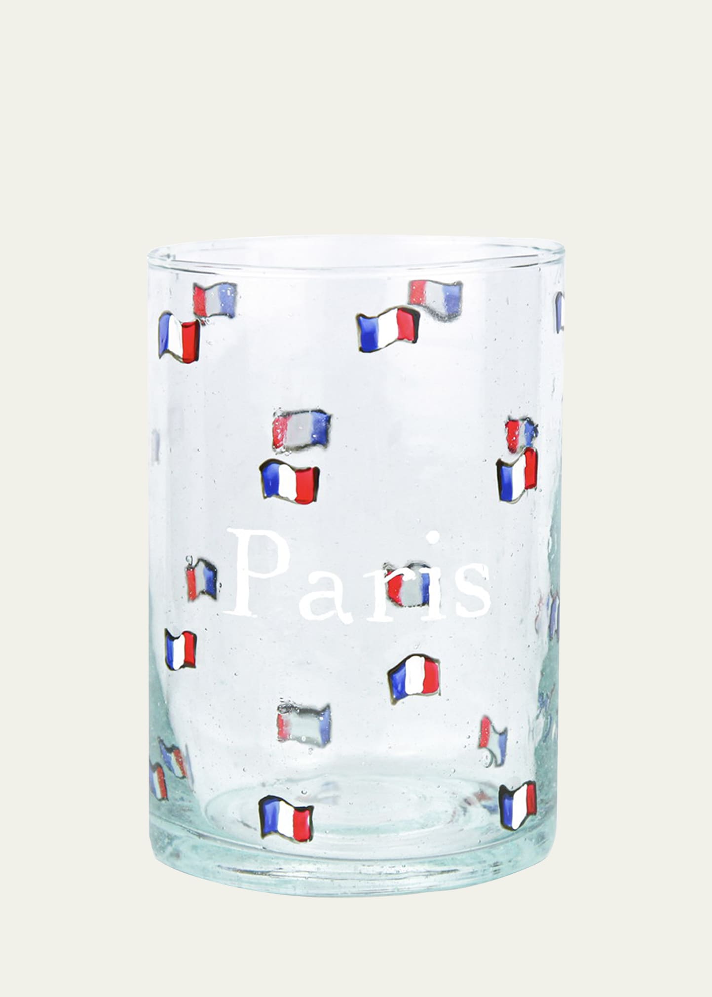 Drapeaux Paris Drinking Glass