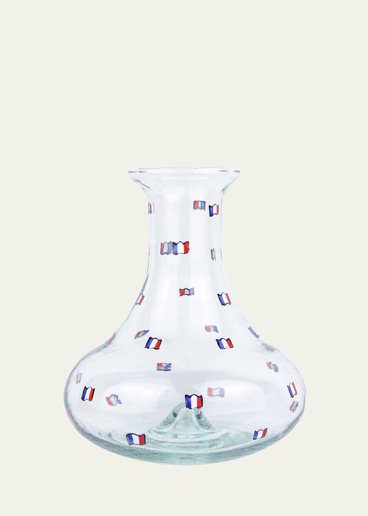 Marin Montagut French Drapeaux Decanter In Multi