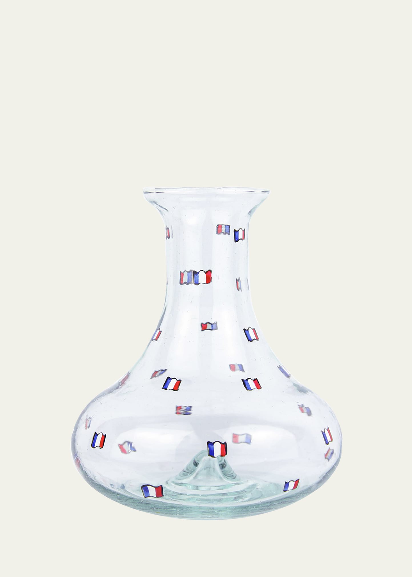 French Drapeaux Decanter