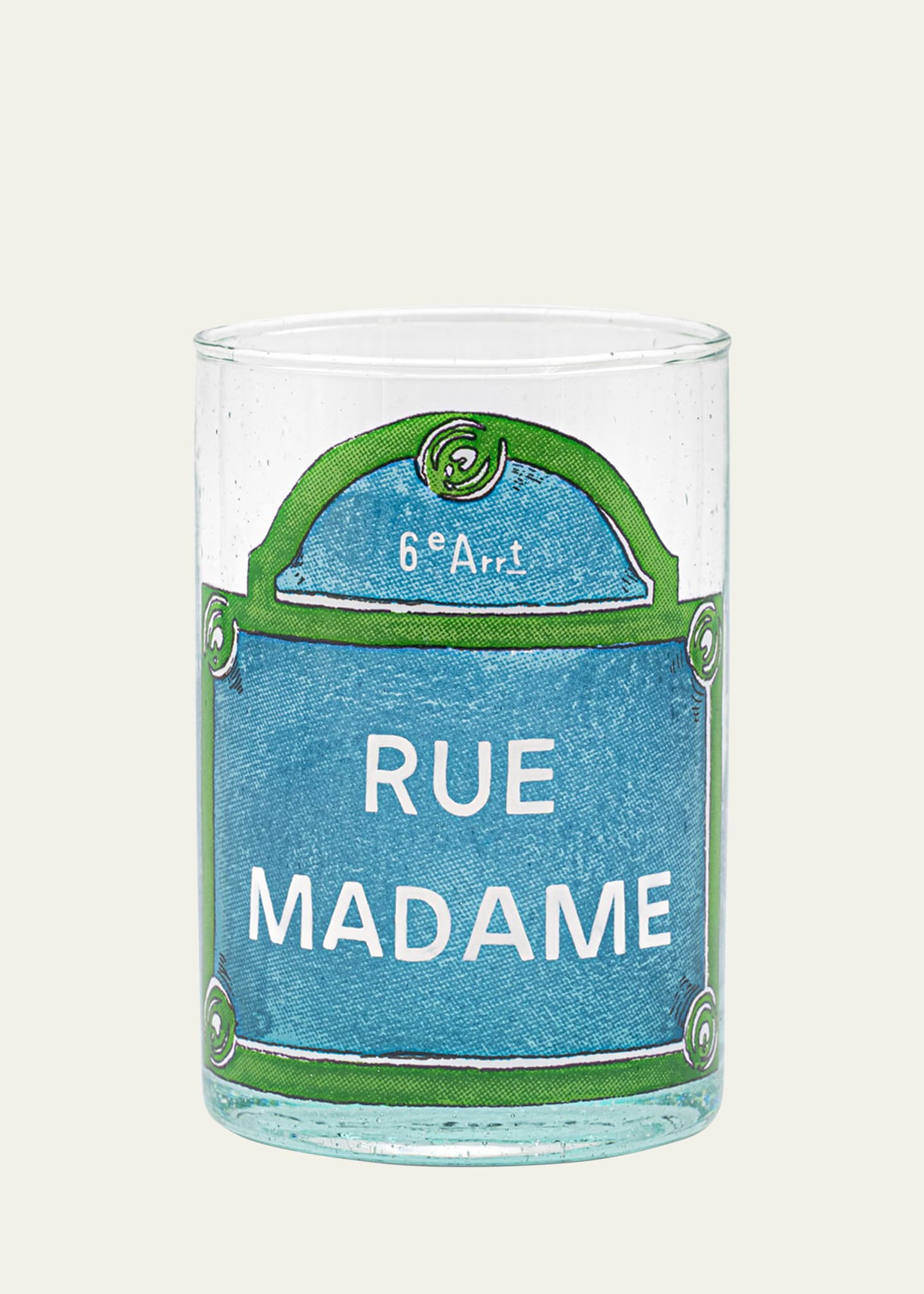 Shop Marin Montagut Rue Madame Drinking Glass In Multi