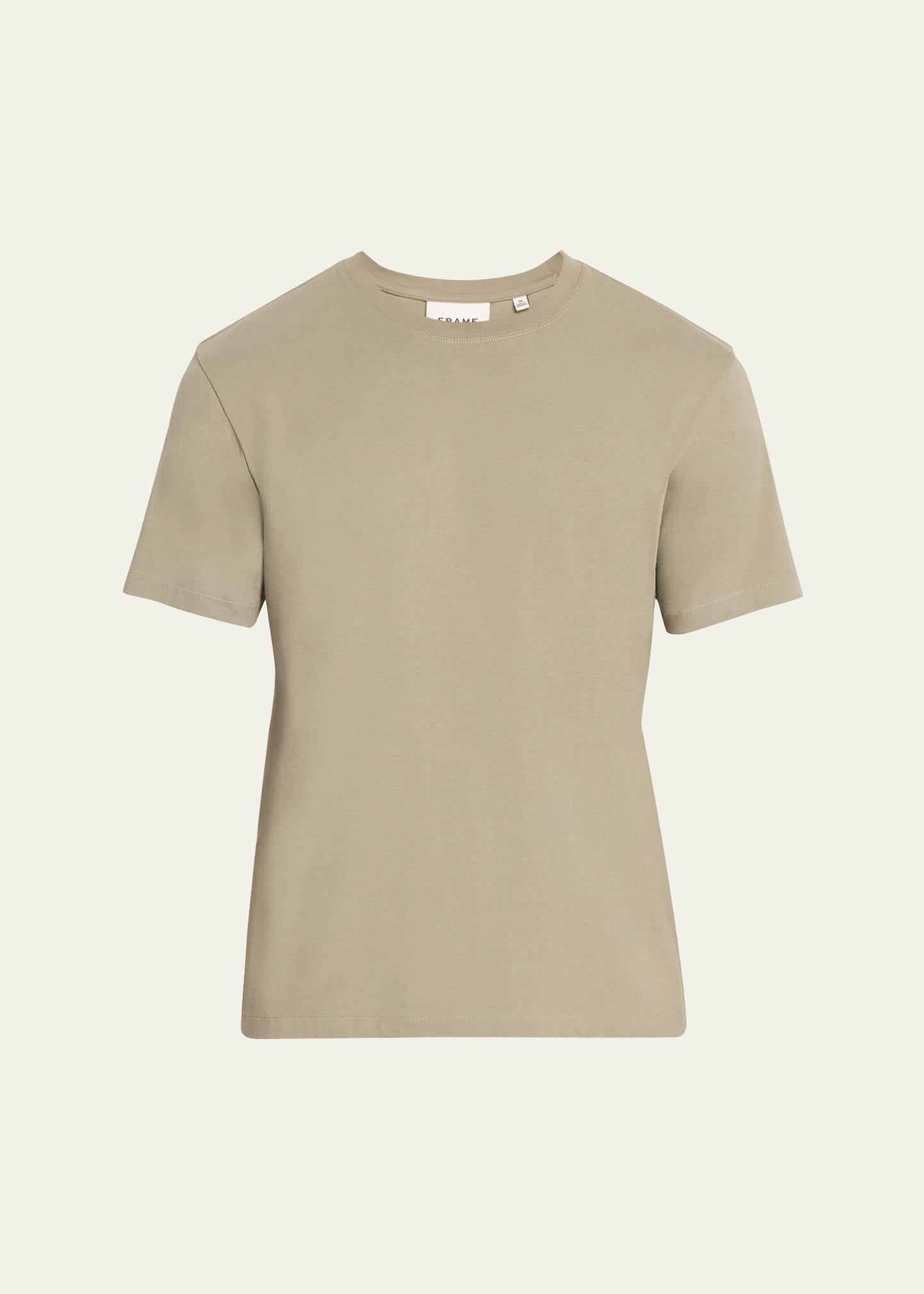 Frame Men's Logo Tee In Mineral Grey