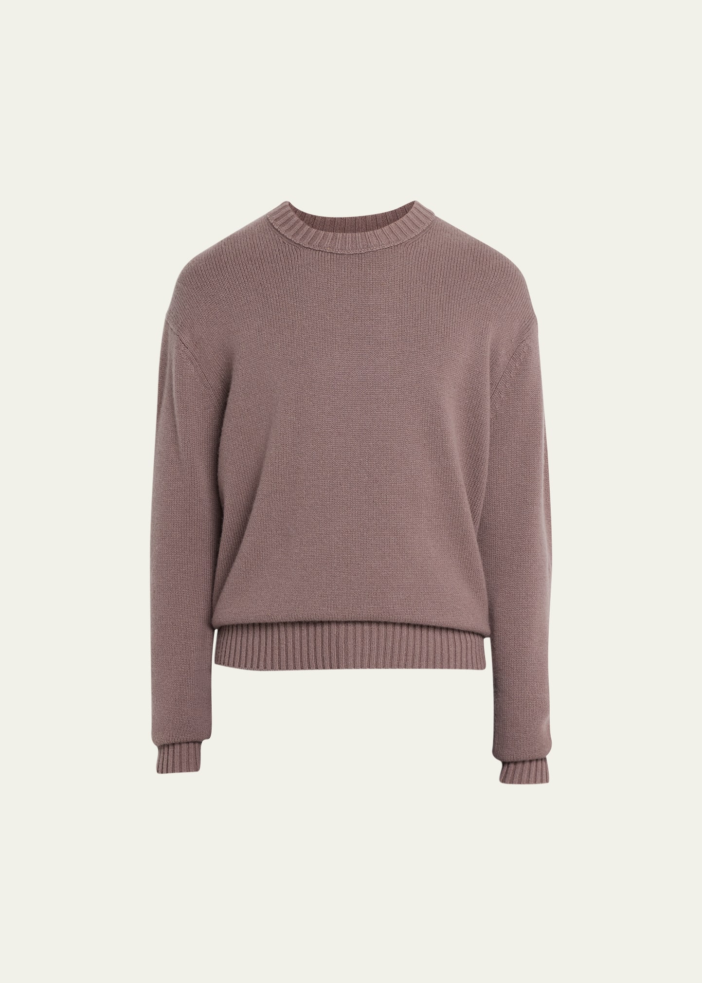 Shop Frame Men's Cashmere Knit Sweater In Dry Rose
