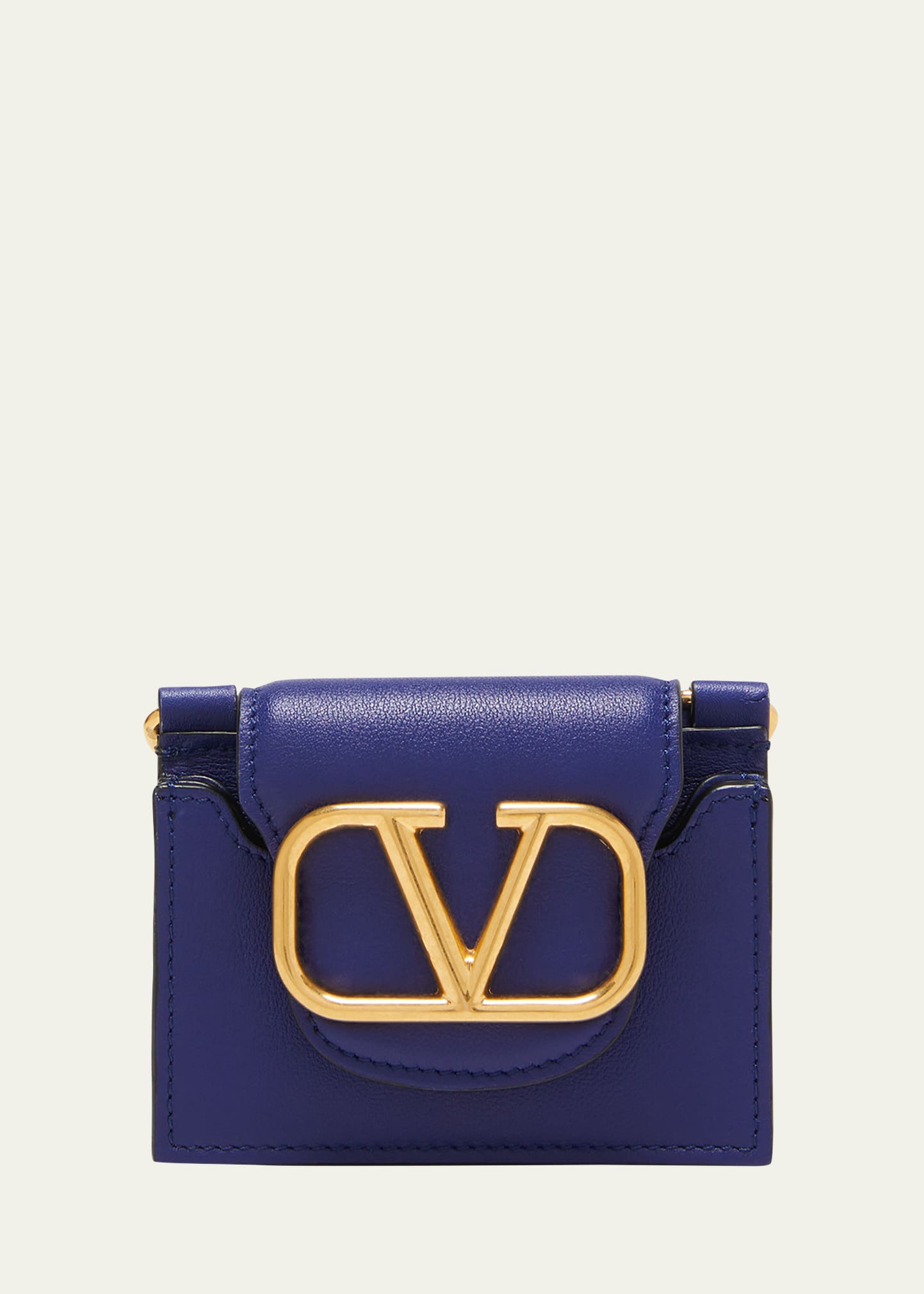 Valentino Garavani Men's VLogo Leather Crossbody Bag