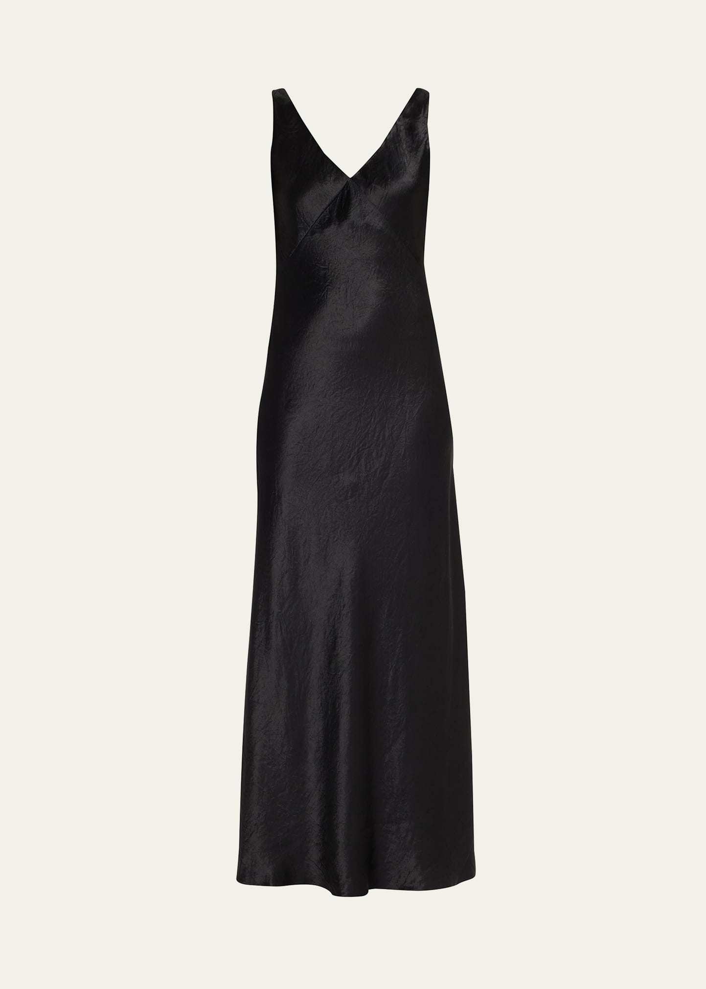 Sleeveless V-Neck Maxi Slip Dress