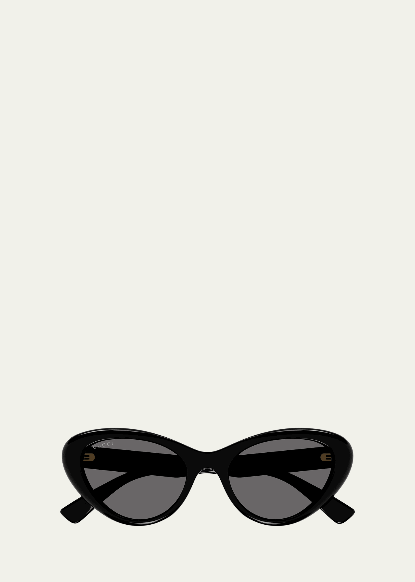 Gucci Star Logo Acetate Cat-eye Sunglasses In Havana
