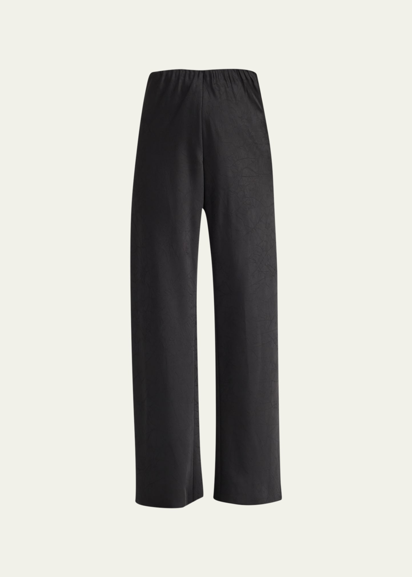 Vince Satin Bias Cut Pants In Black