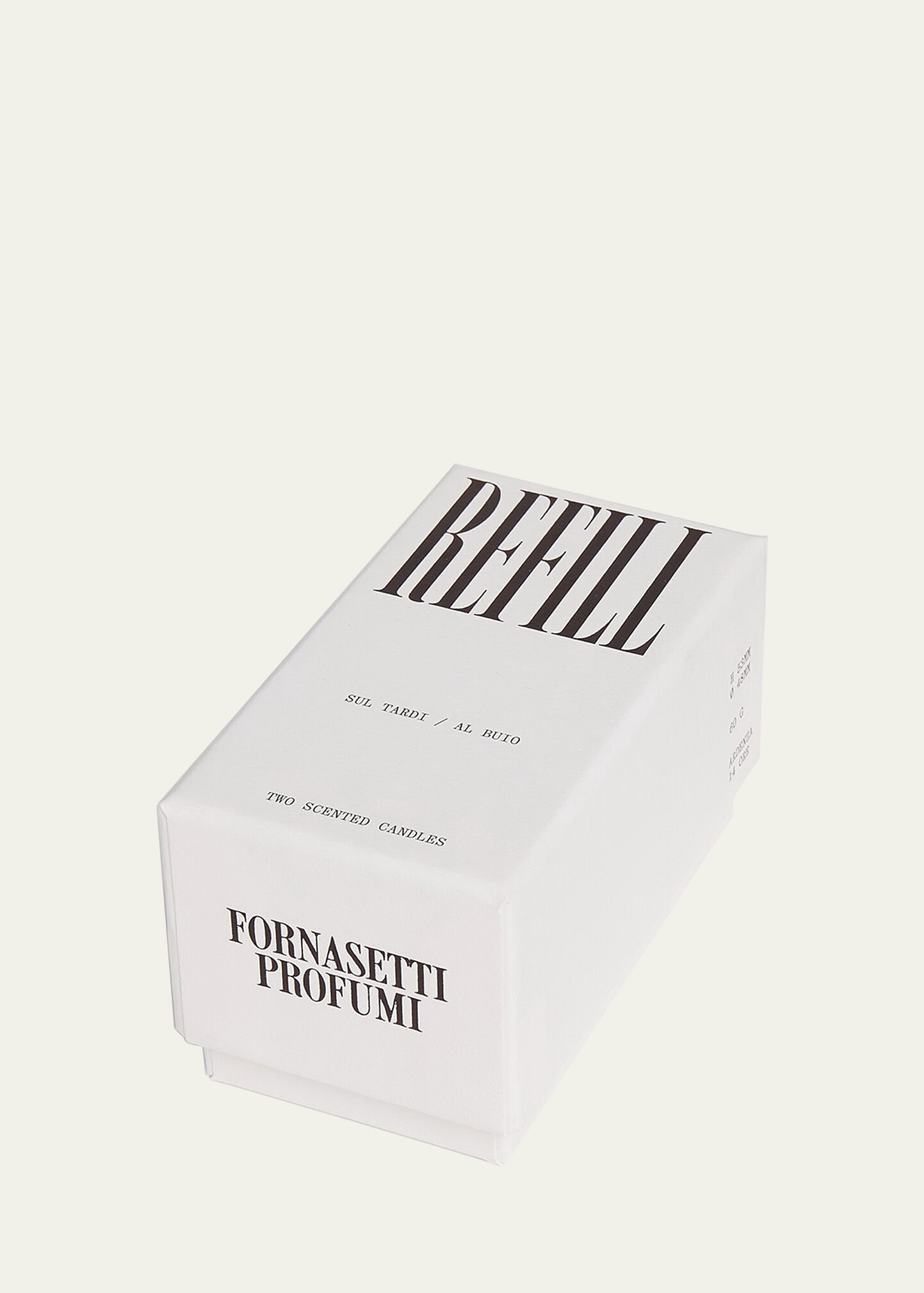 FORNASETTI SUL TARDI CANDLES - SET OF 2, 60G