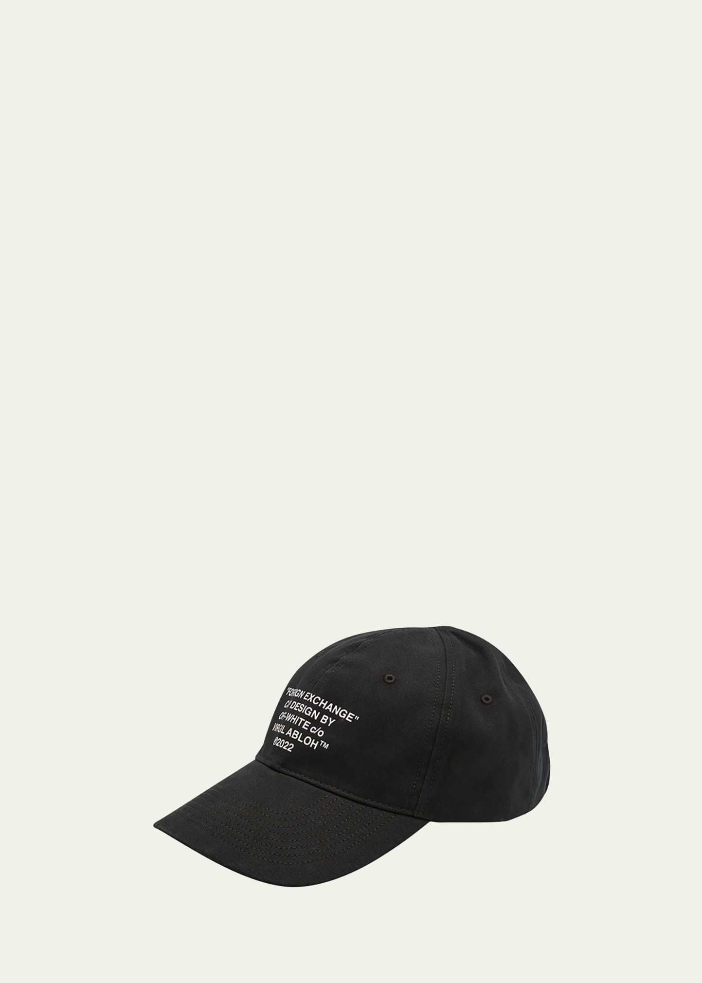 Off-White c/o Virgil Abloh Foreign Exchange Cotton Baseball Cap in