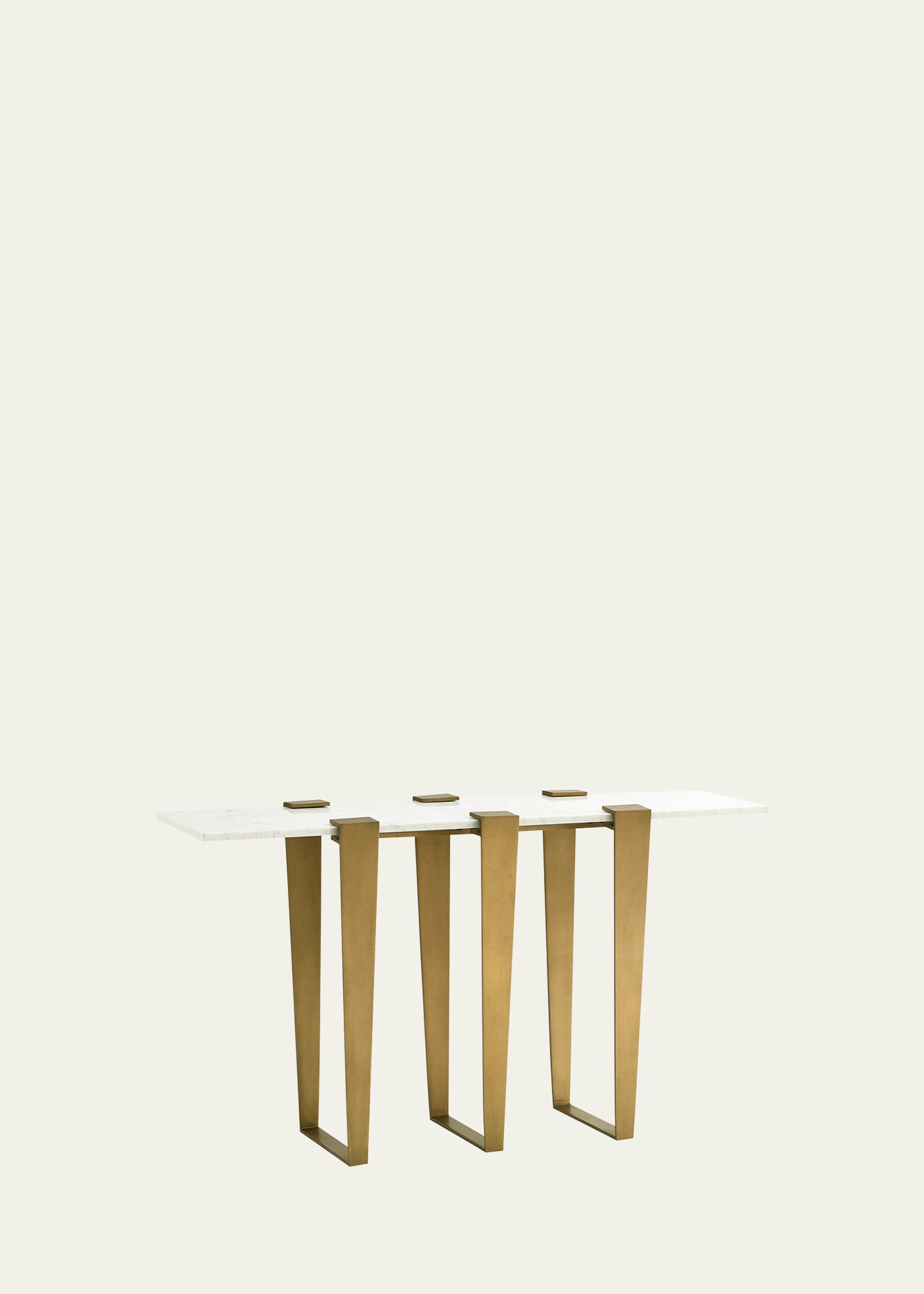 Arteriors Octavia Console Table In Gold
