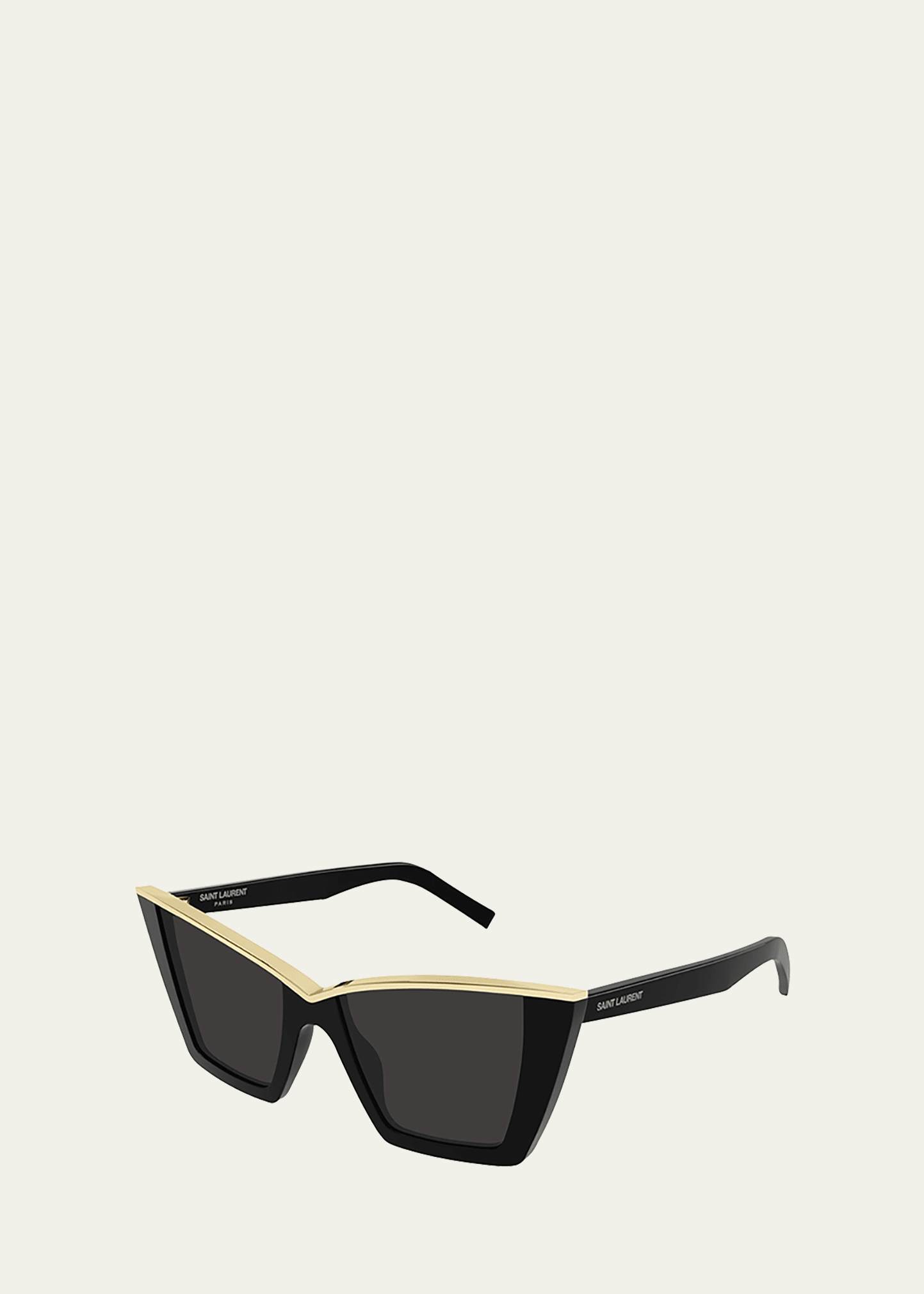 Golden Brow Acetate Cat-Eye Sunglasses