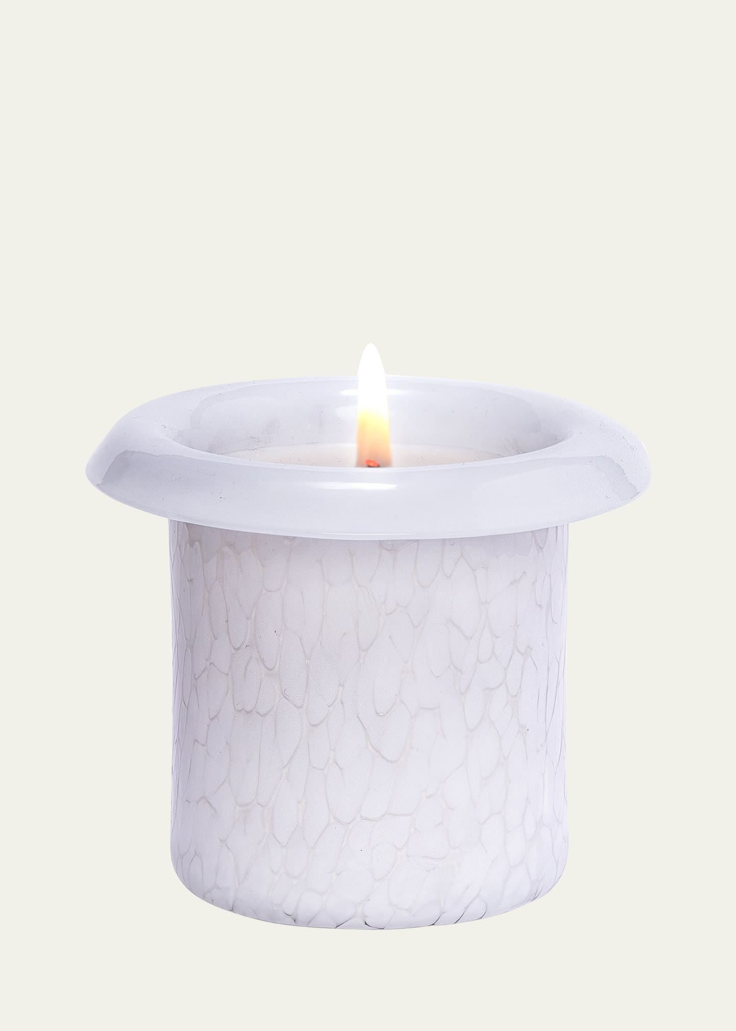 "600" 11.2 oz. Murano Glass Candle