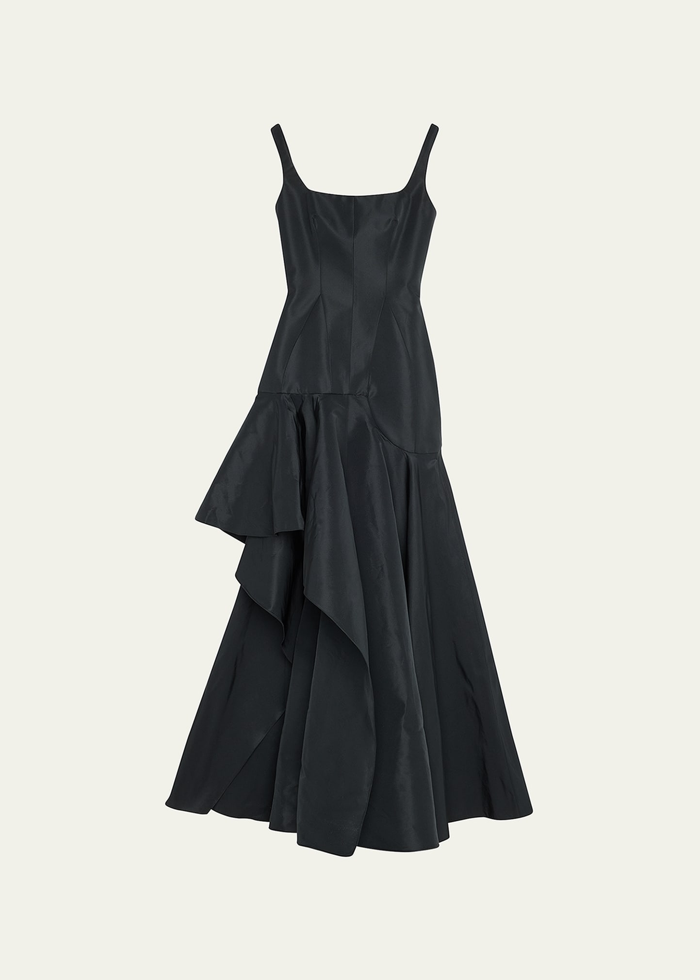 Asymmetric Draped Dress