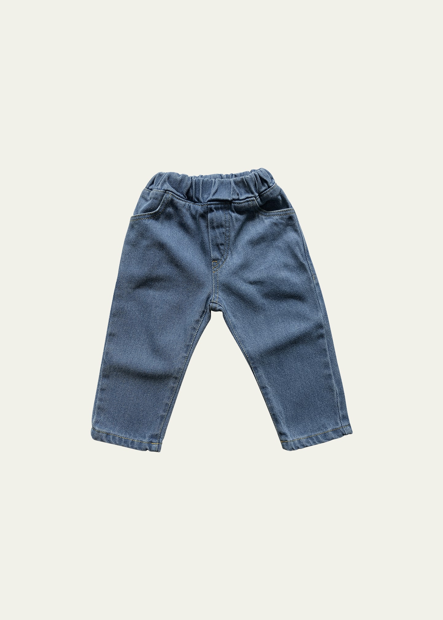 The Simple Folk Child Boy And Child Girl Vintage-style Cotton Perfect Jean In Light Denim