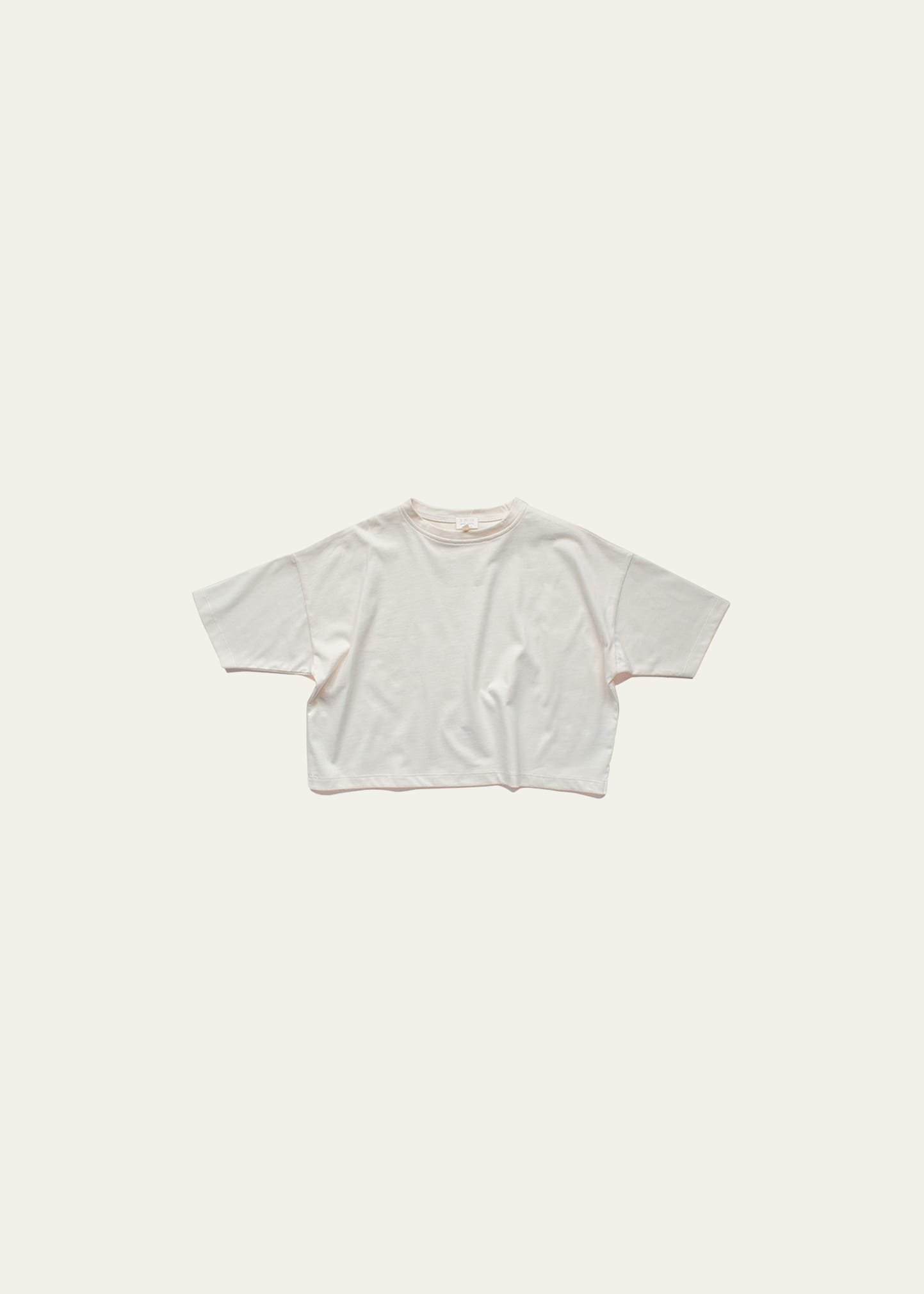 The Simple Folk Child Boy And Child Girl Organic Cotton Oversized Tee In Undyed
