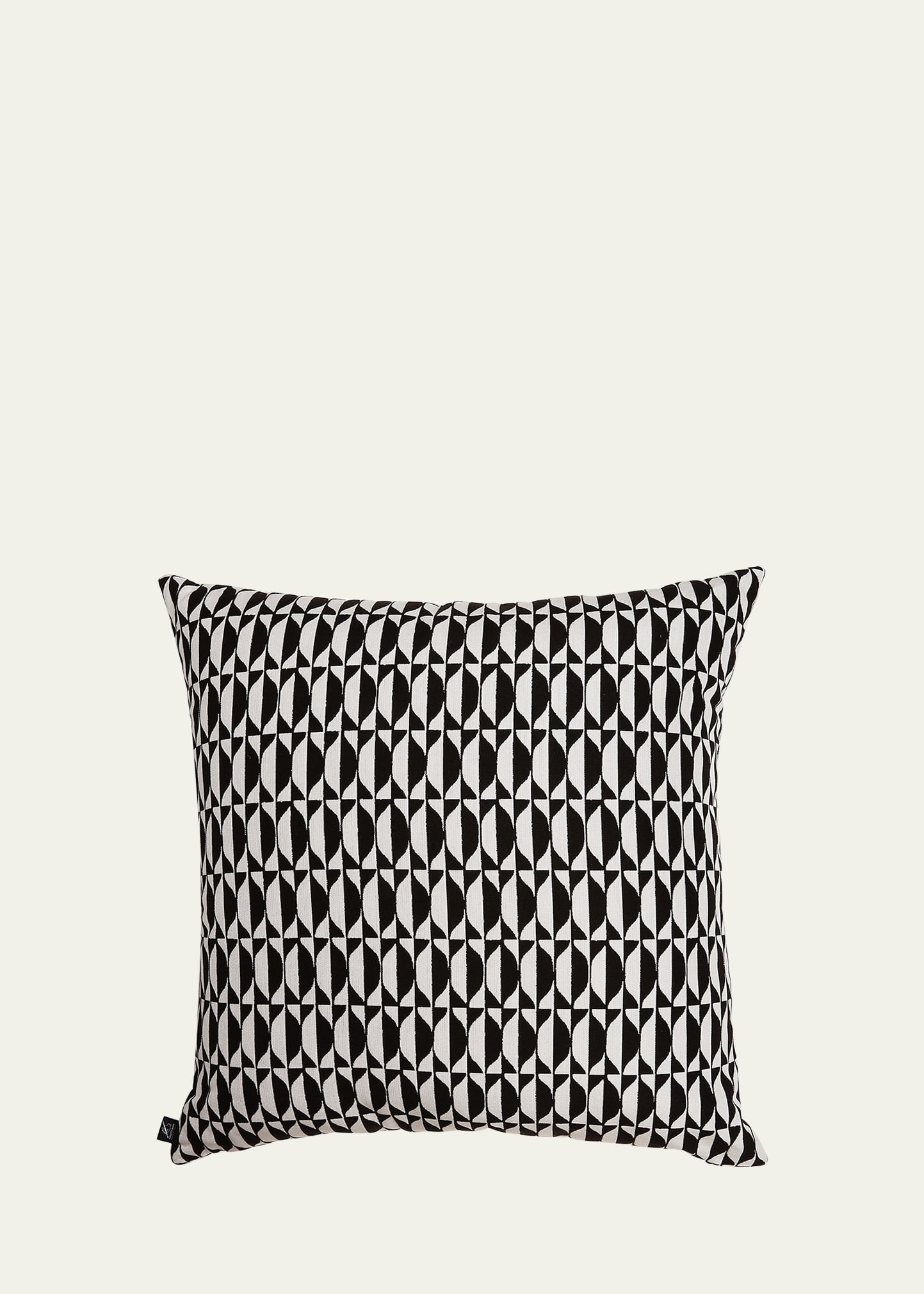 Geometric Outdoor Cushion, 24"Sq.