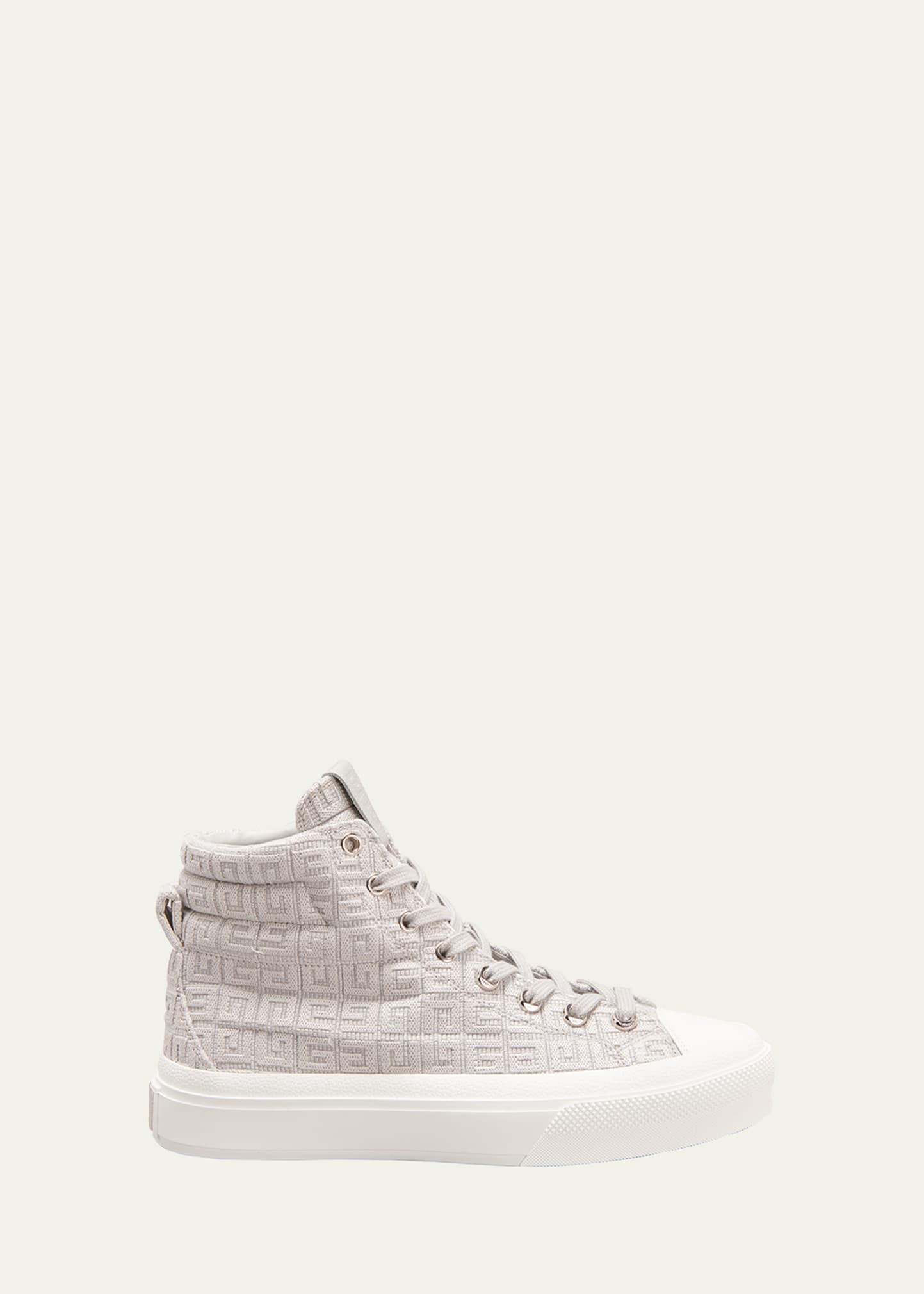 Givenchy Men's City 4G-Jacquard Textile High-Top Sneakers