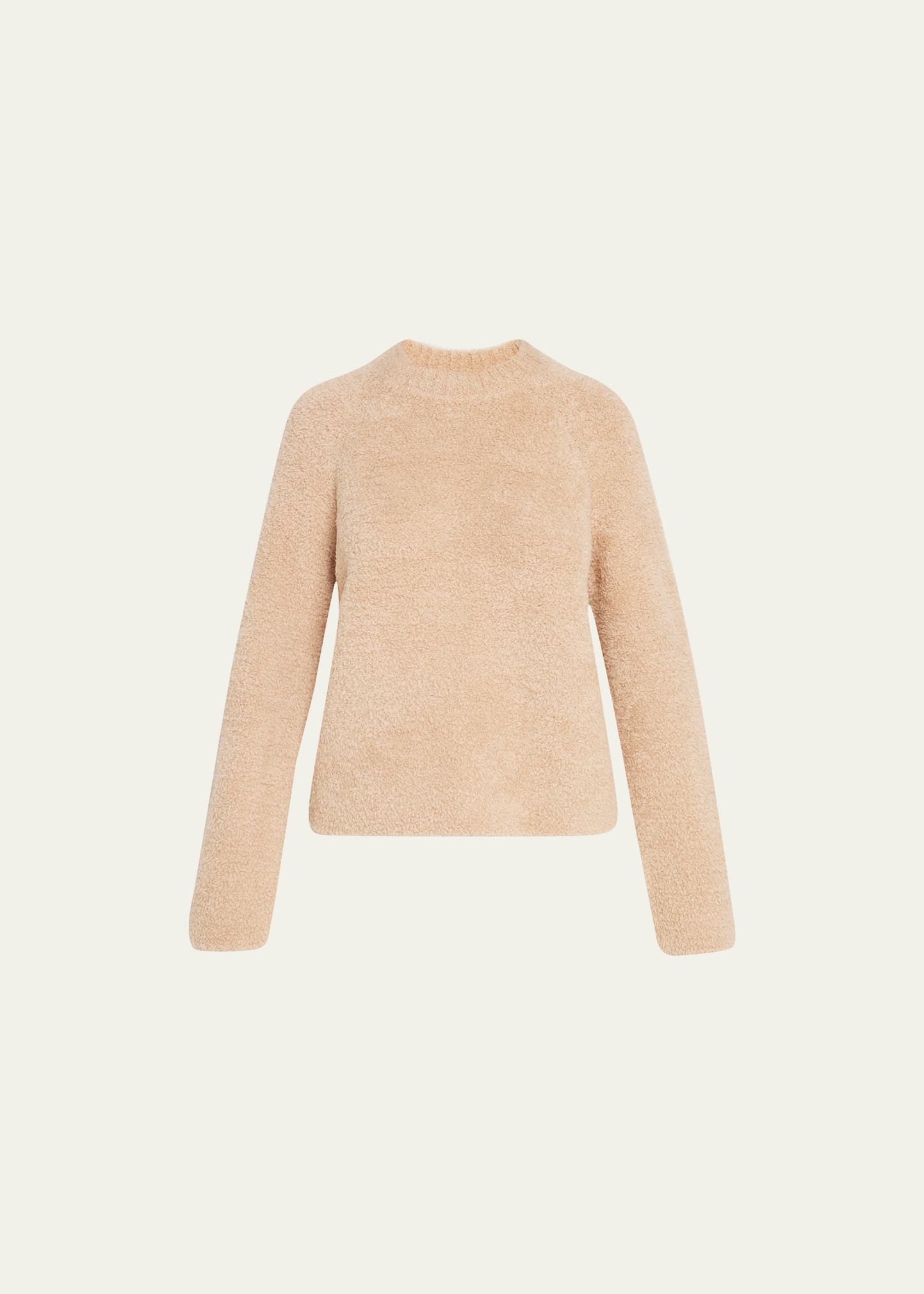 Vince Teddy Sherpa Raglan-Sleeve Sweater