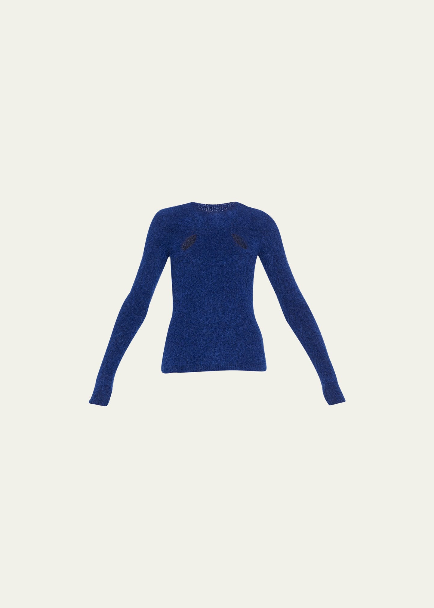 Isabel Marant Alford Cut-Out Crewneck Sweater