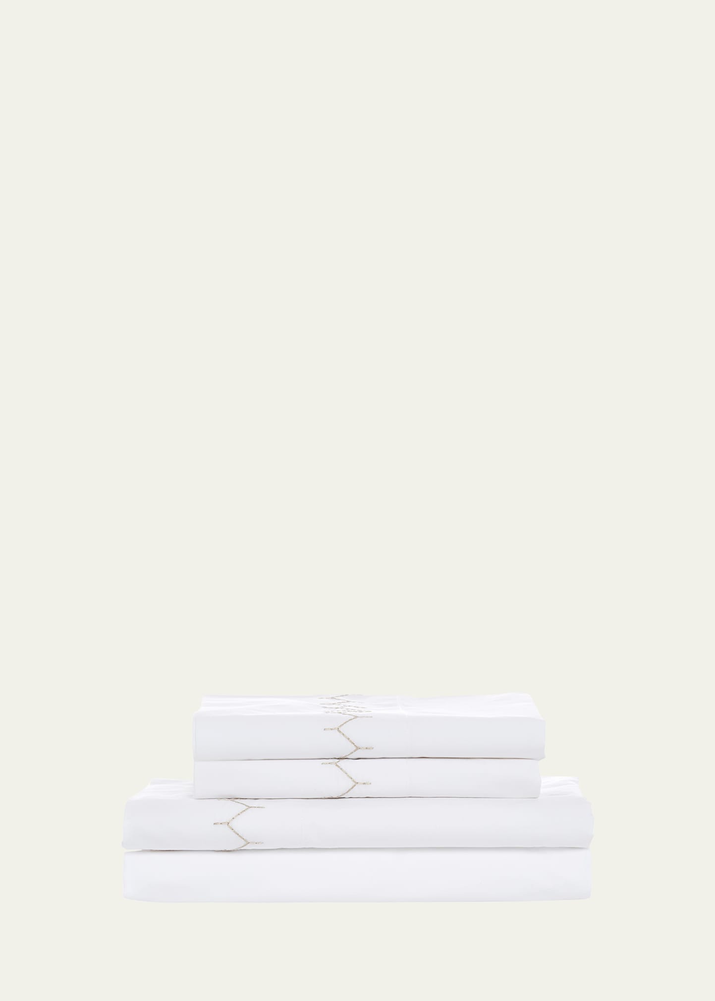 Stitched Sand 300 Thread Count King Sheet Set