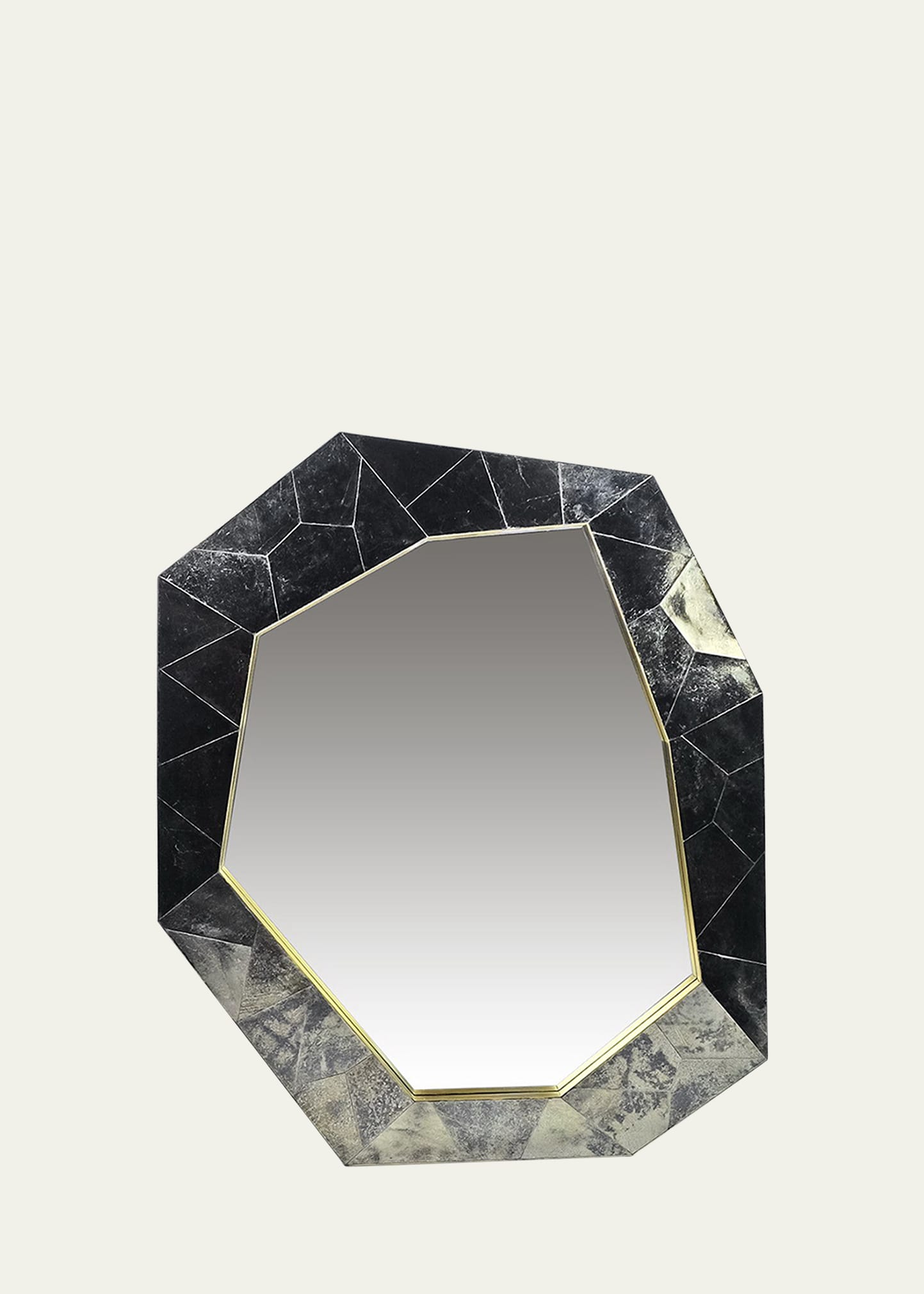 Mica Marquetry Mirror