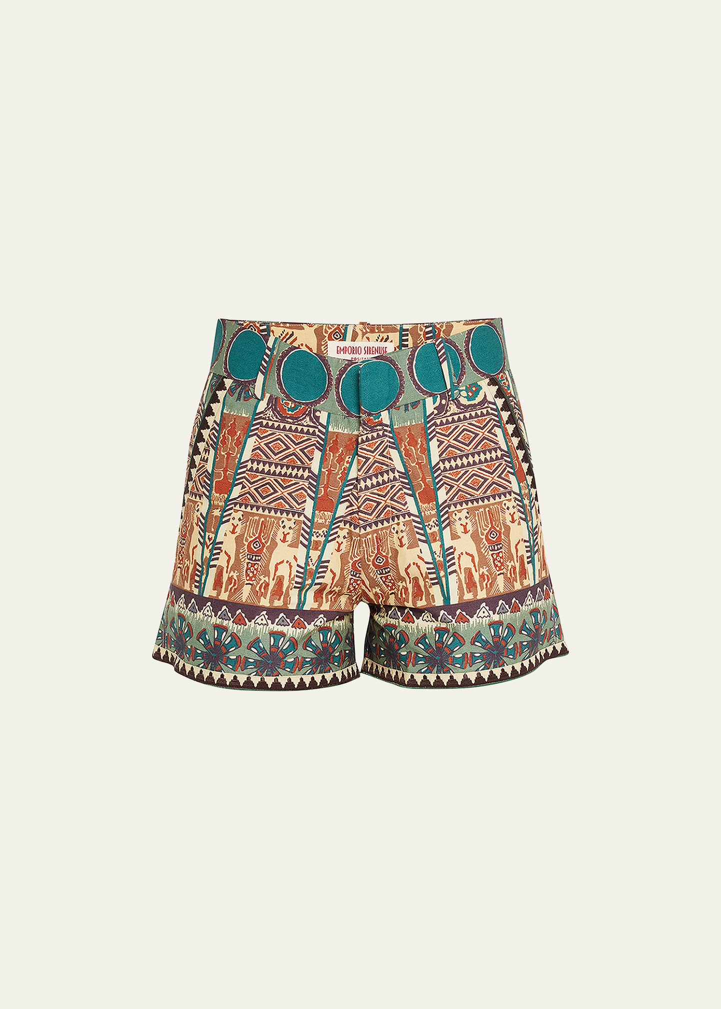 Coptic Dancer Printed Shorts