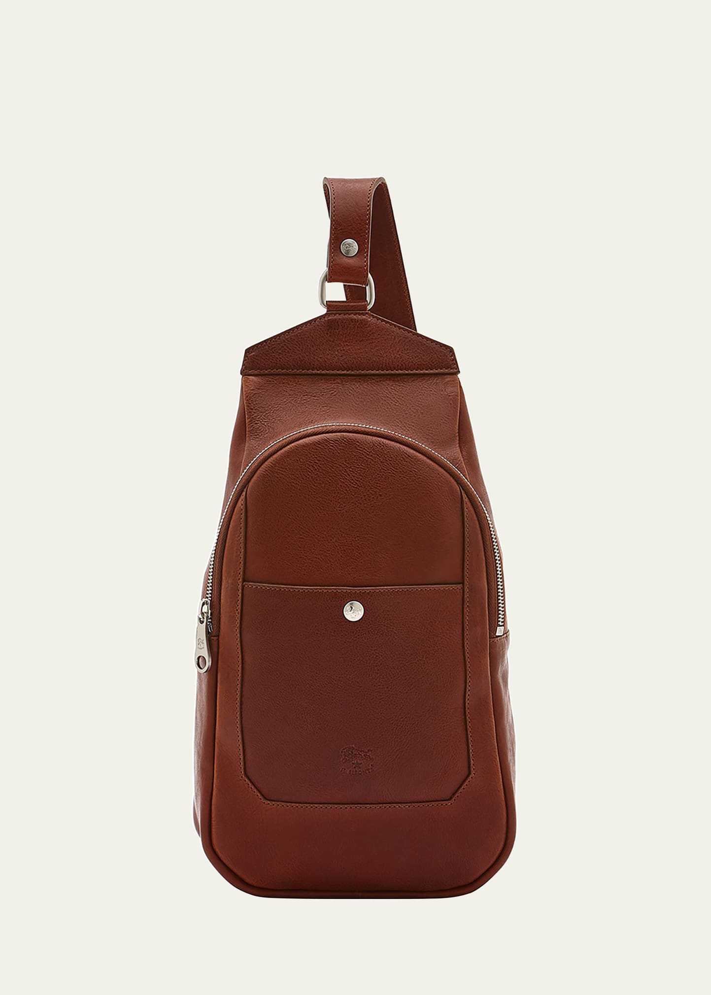 Men's Cosimo Leather Single-Shoulder Backpack