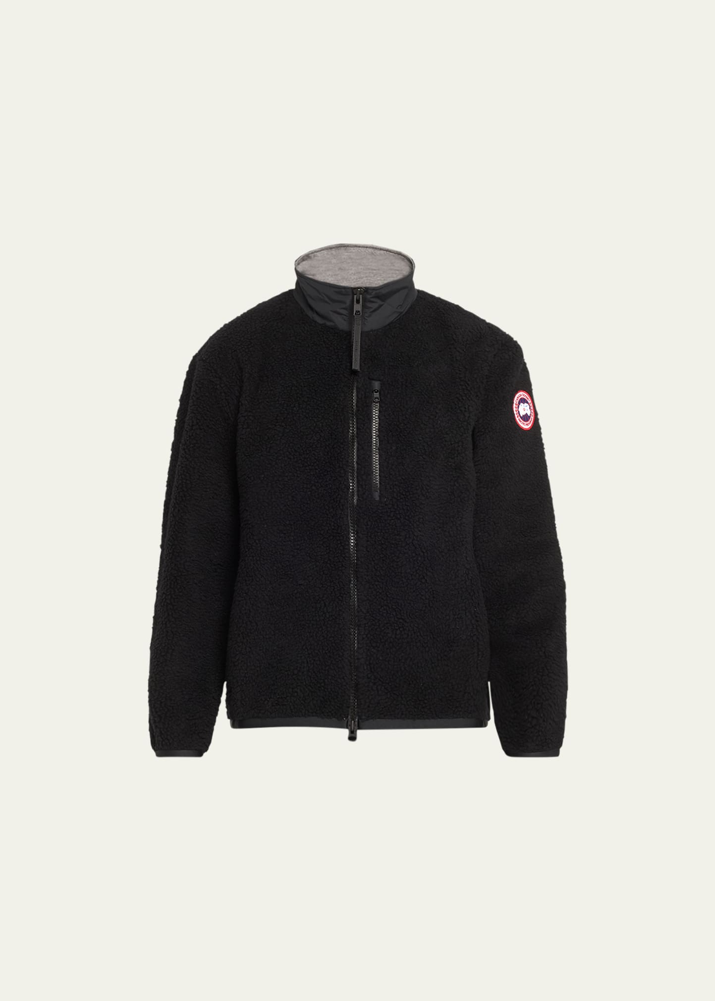 Canada Goose Kelowna Wool Blend Fleece Jacket In Black ModeSens