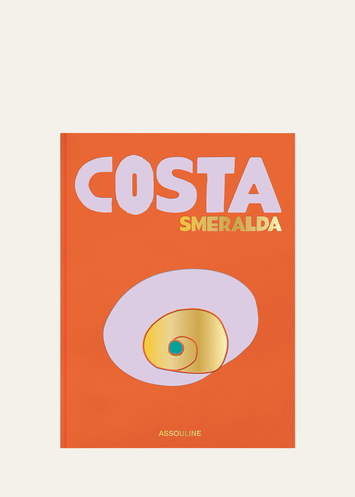 Assouline Publishing Costa Smeralda Book By Cesare Cunaccia In Orange