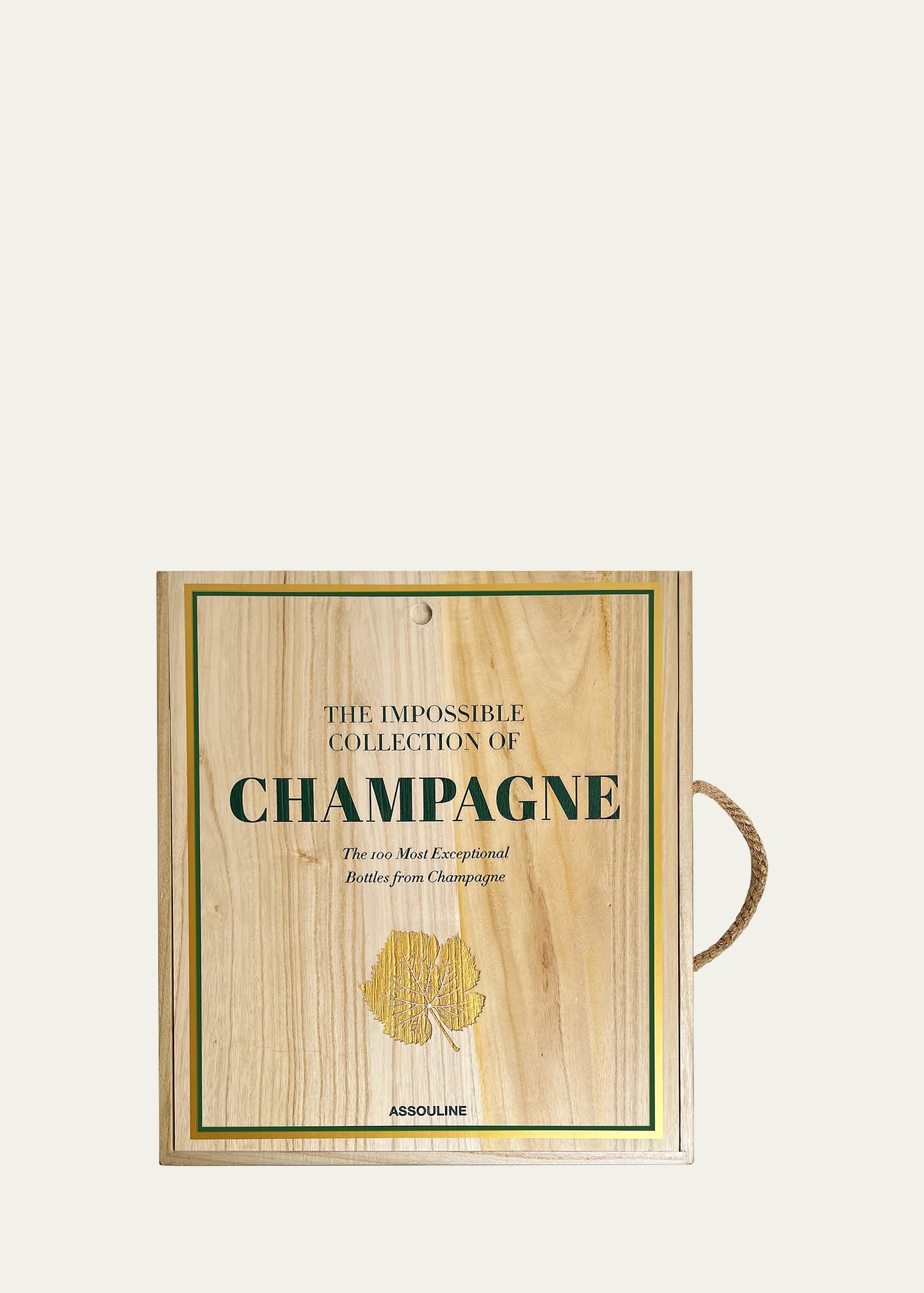 Assouline Publishing The Impossible Collection Of Champagne: The 100 Most Exceptional Bottles From Champagne Book By Enri