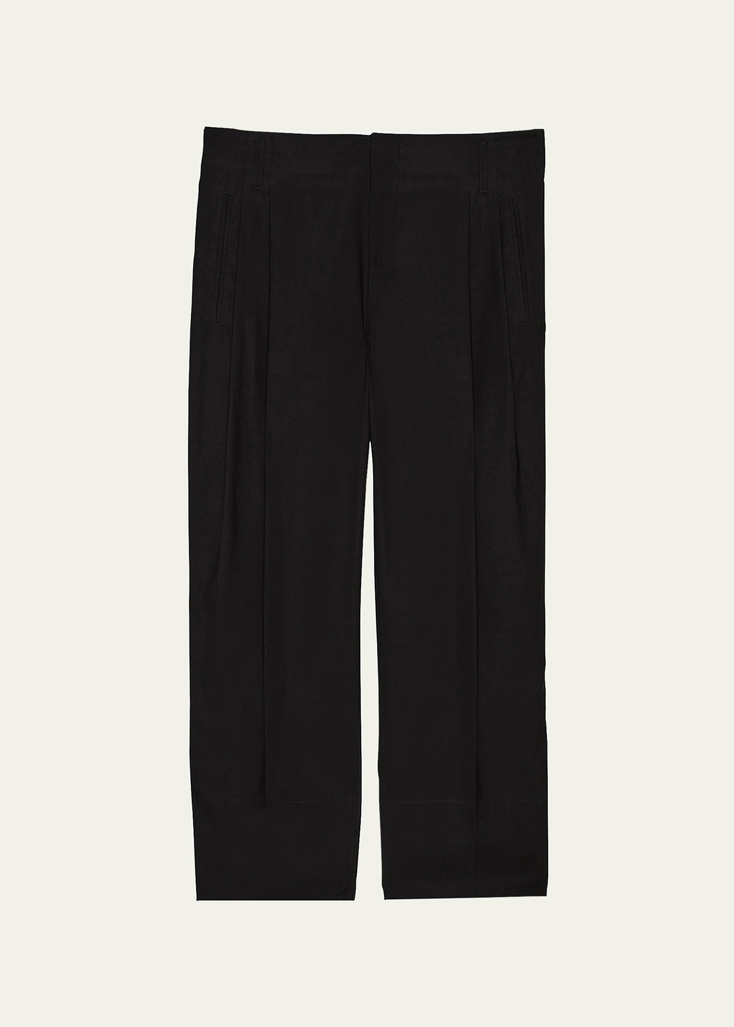 3.1 Phillip Lim / フィリップ リム Men's Double-pleated Pants In Black