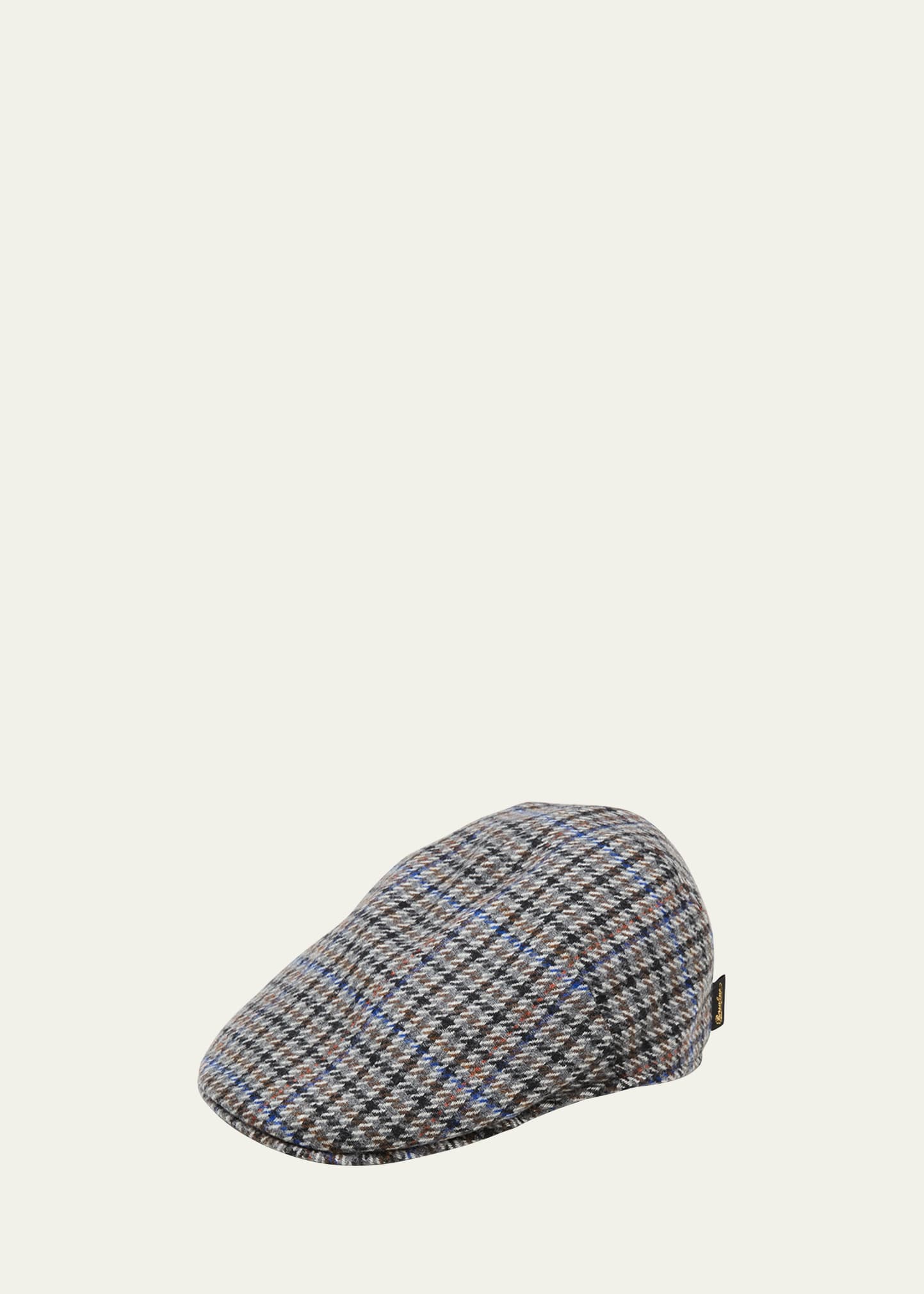 Men's Wool-Blend Flat Cap