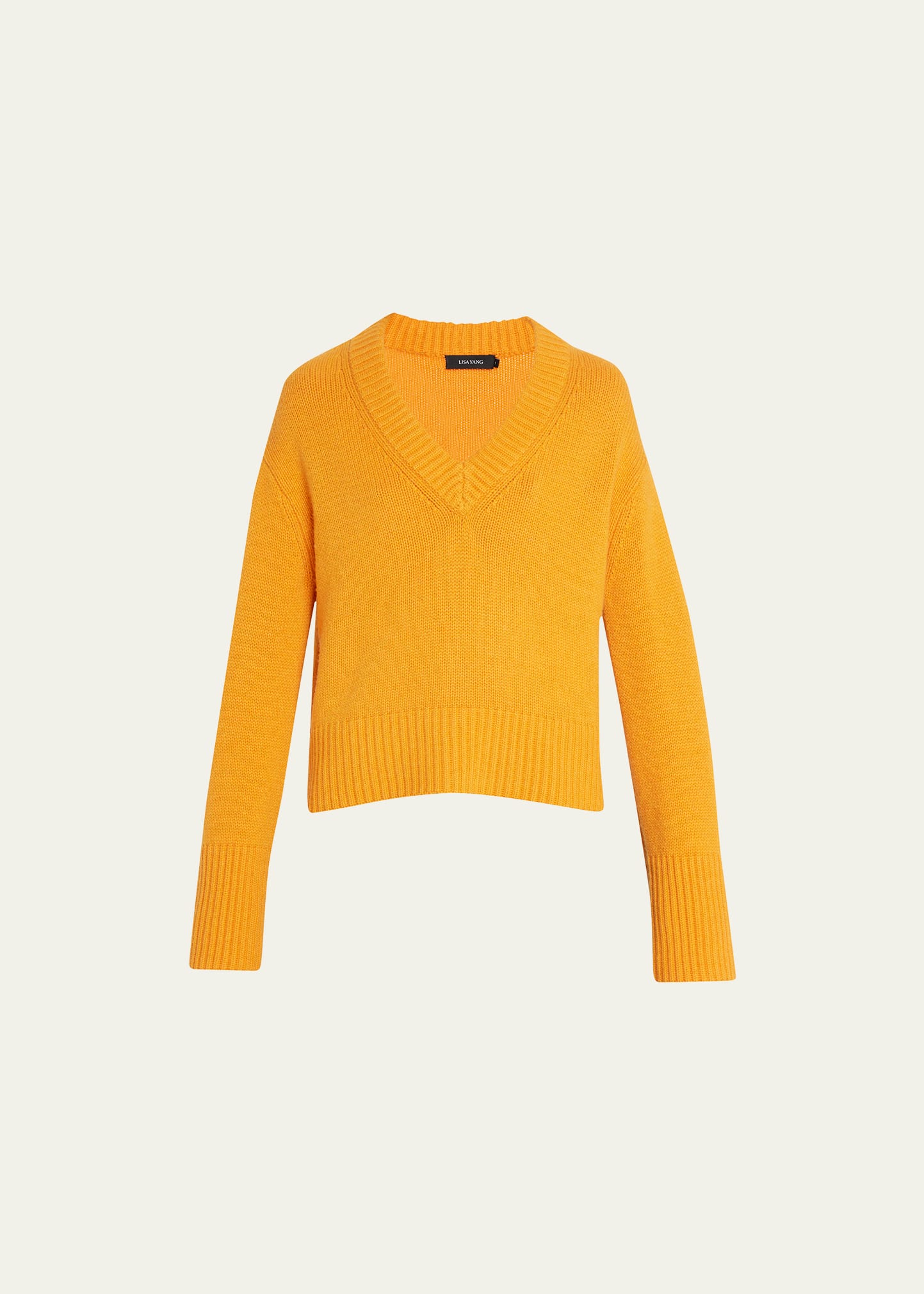 Aletta V-Neck Cashmere Knit Sweater