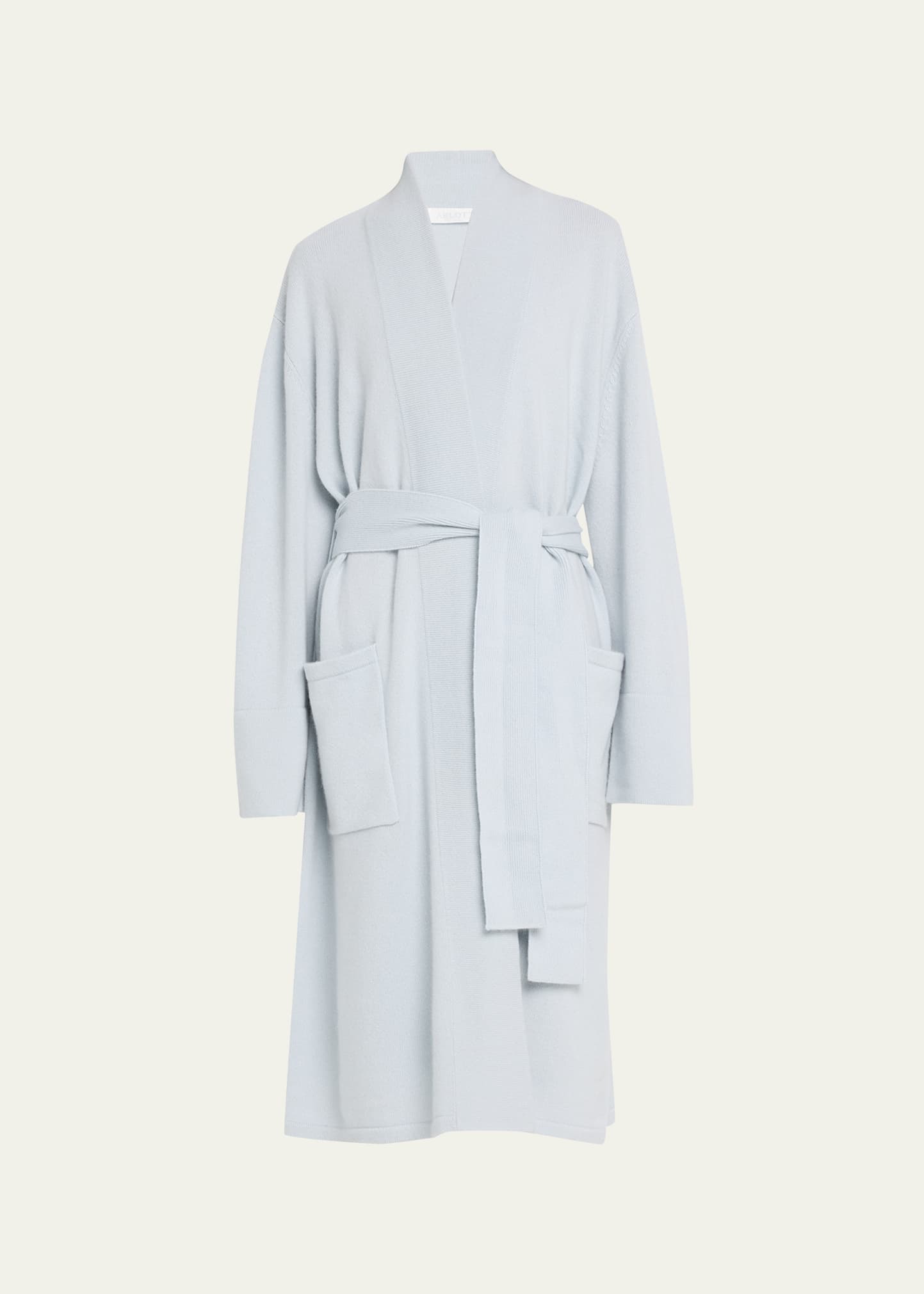 Cashmere Shawl-Collar Robe