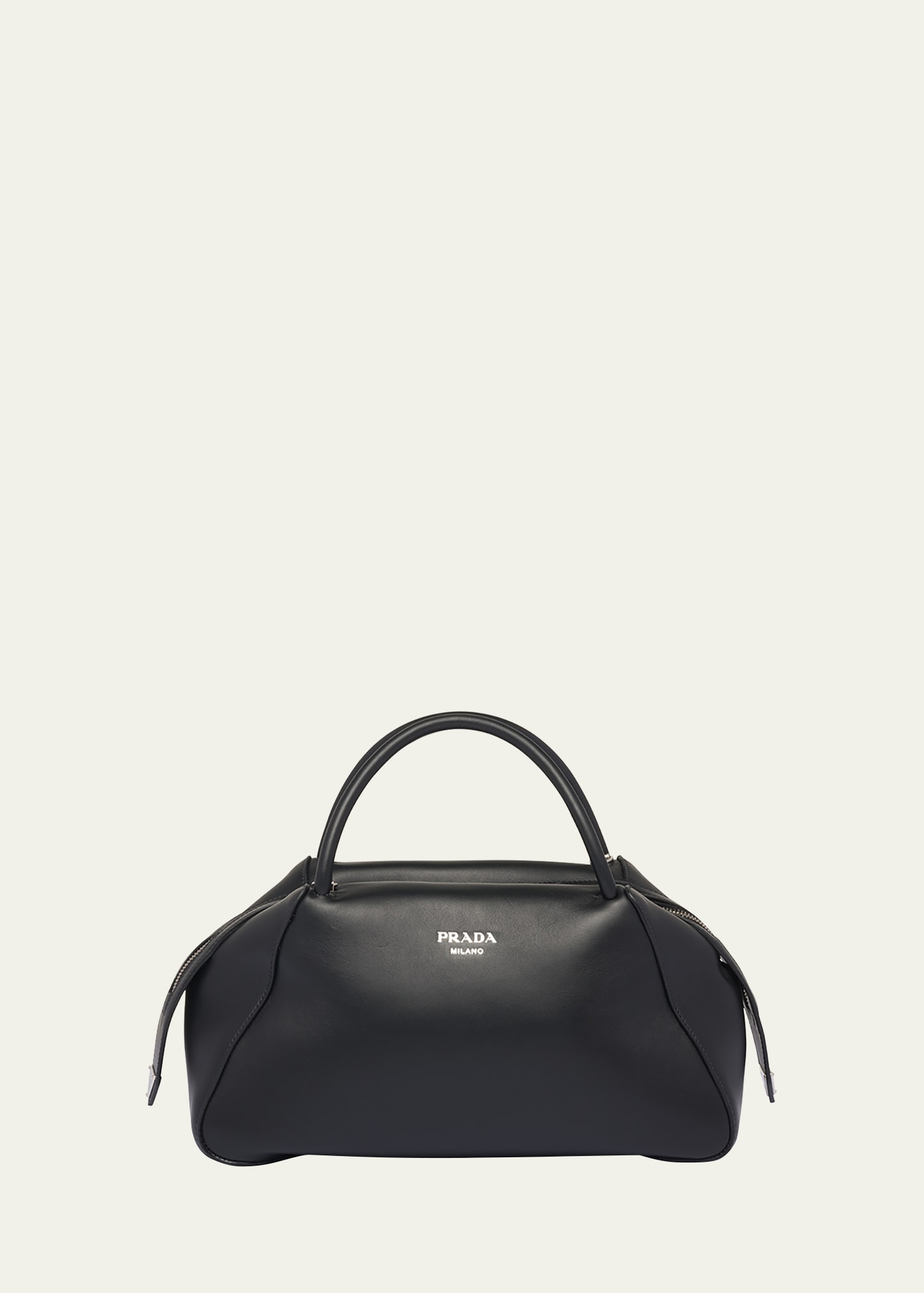 Prada Soft Leather Top-Handle Bag | Smart Closet