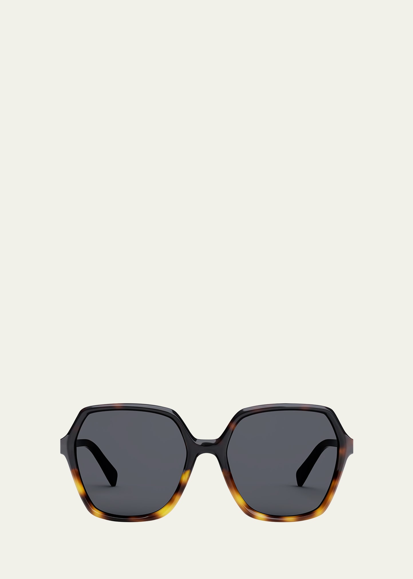 Gradient Acetate Butterfly Sunglasses