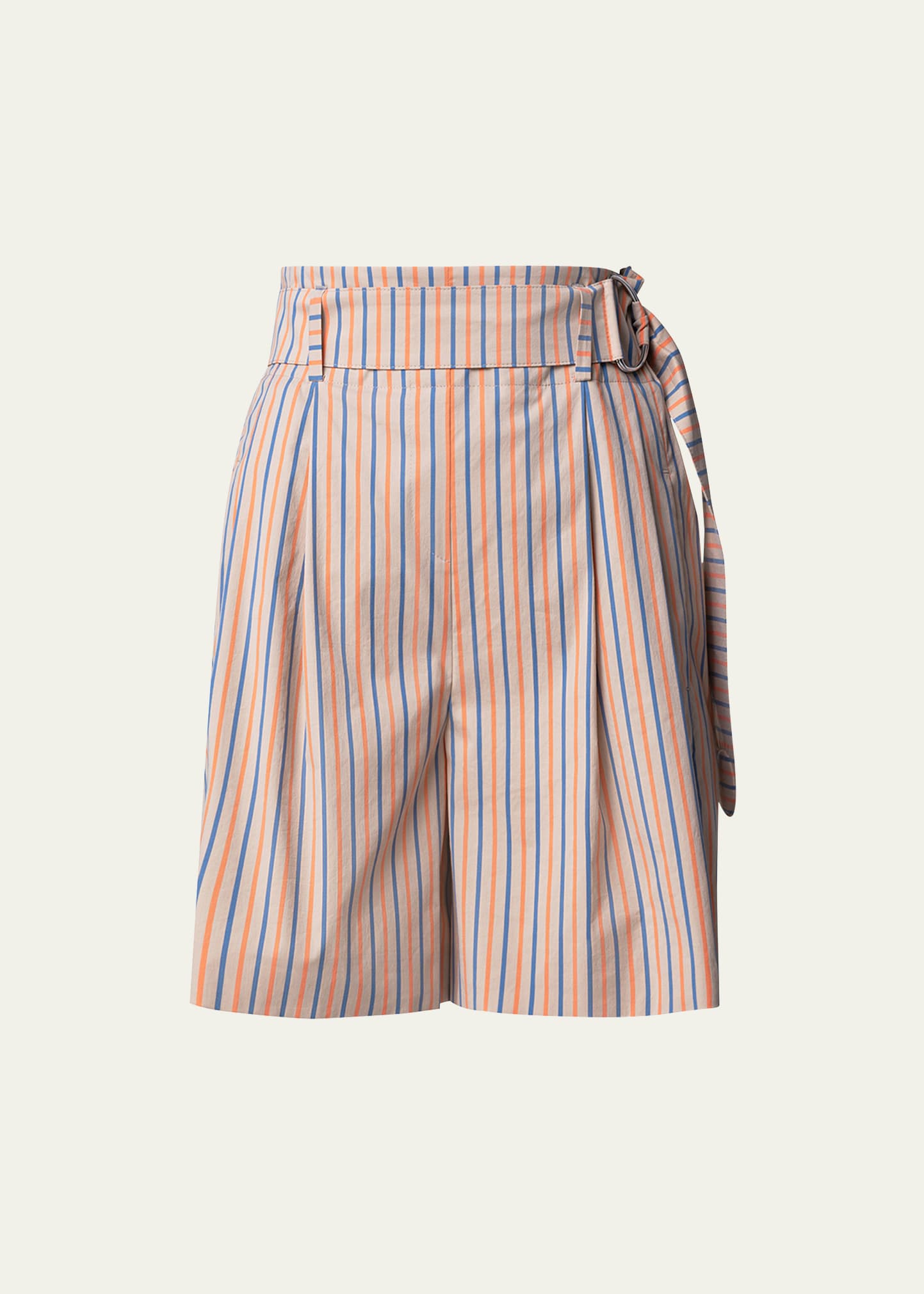 Fiorellina Striped Wide-Leg Shorts