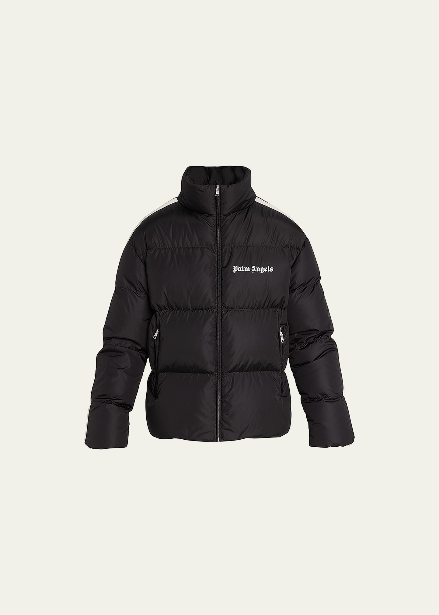 Moncler Genius Men's 8 Moncler Palm Angels Rodman Puffer In Black