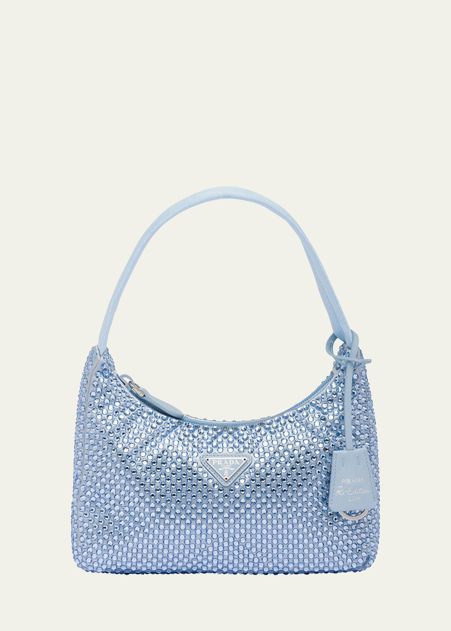 Prada Open Tote Tessuto with Applique