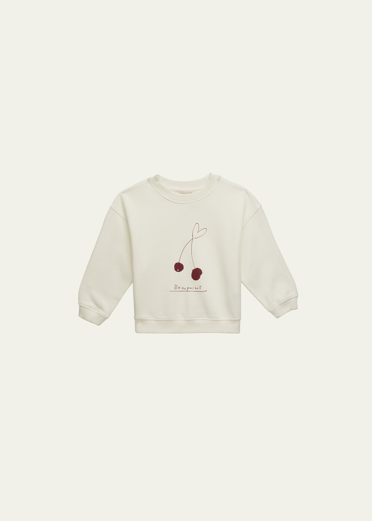 Girl's Tayla Cherry Graphic Sweatshirt, Size 4-12
