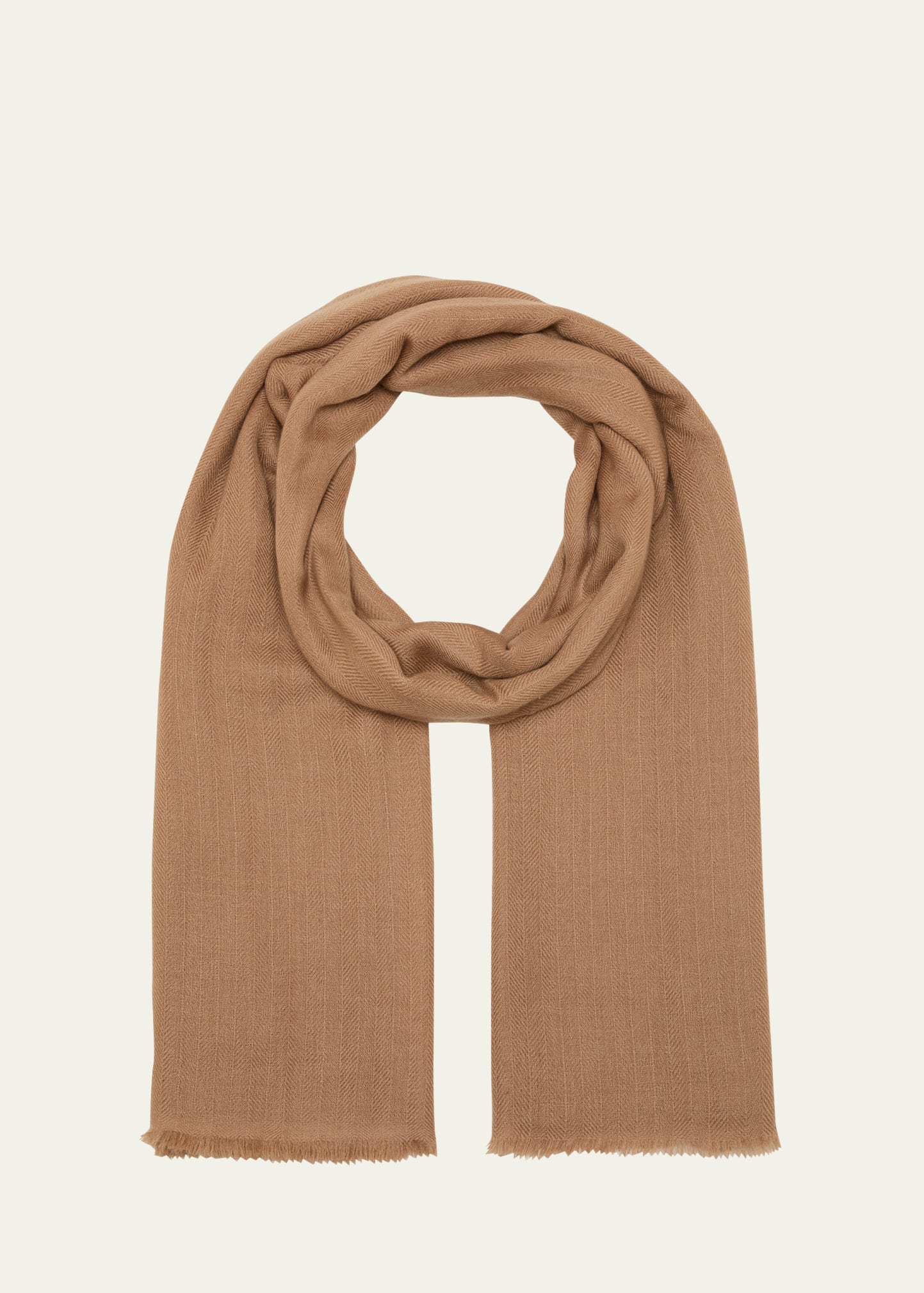 Denis Colomb Kiri Cashmere Shawl In Camel
