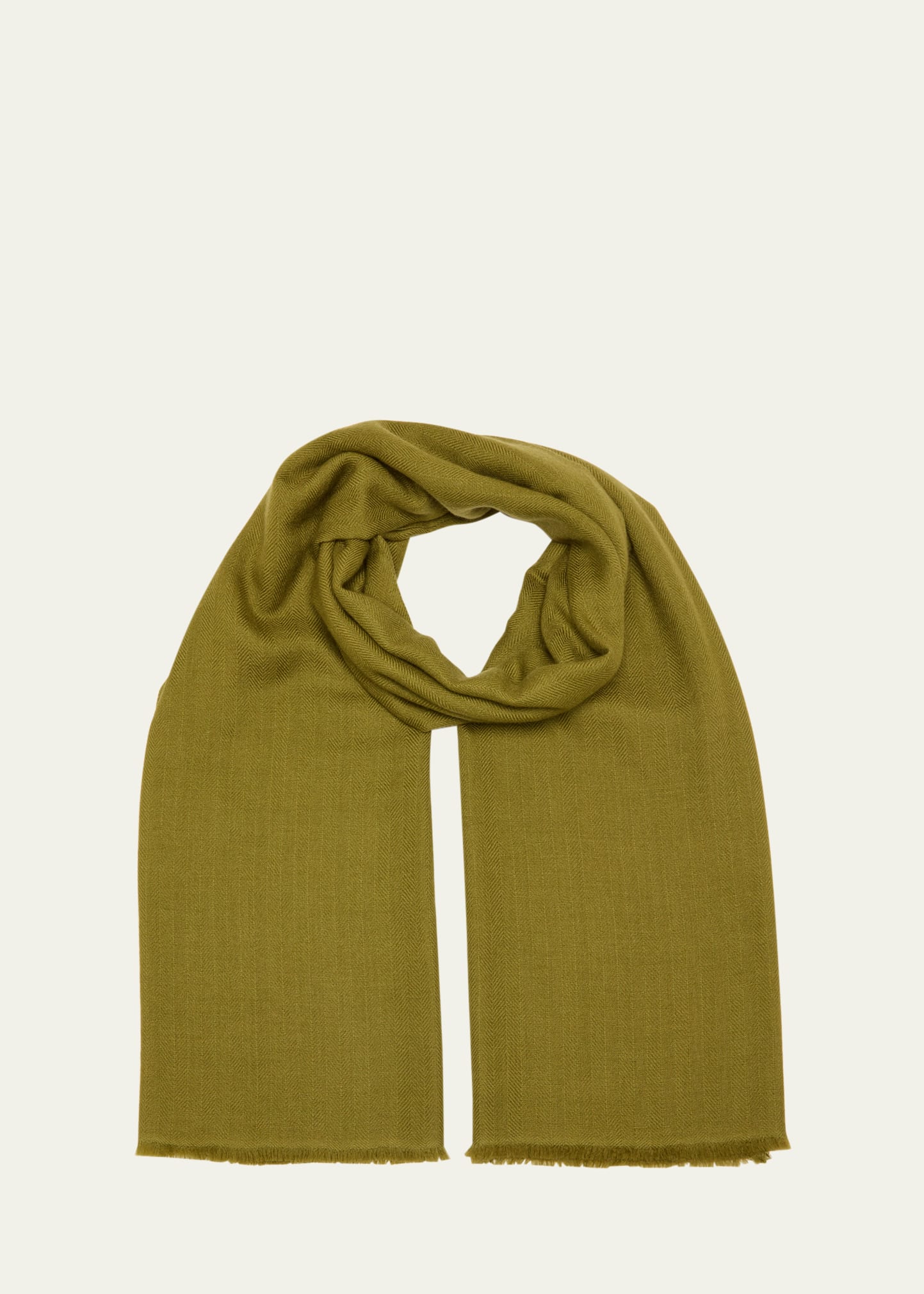 Denis Colomb Kiri Cashmere Shawl In Pistachio Green