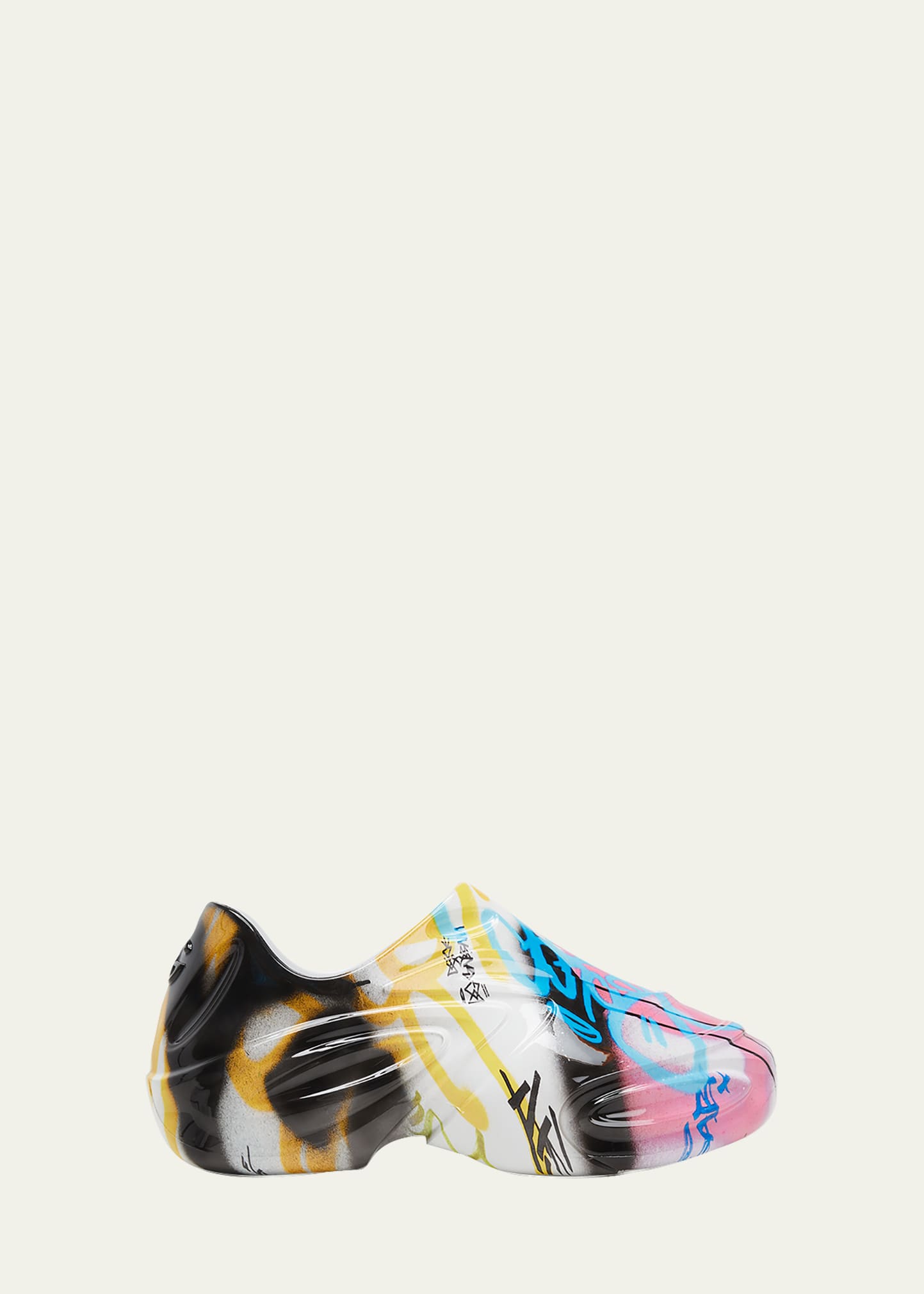 Dolce & Gabbana Graffiti Rubber Sneakers In Graffiti