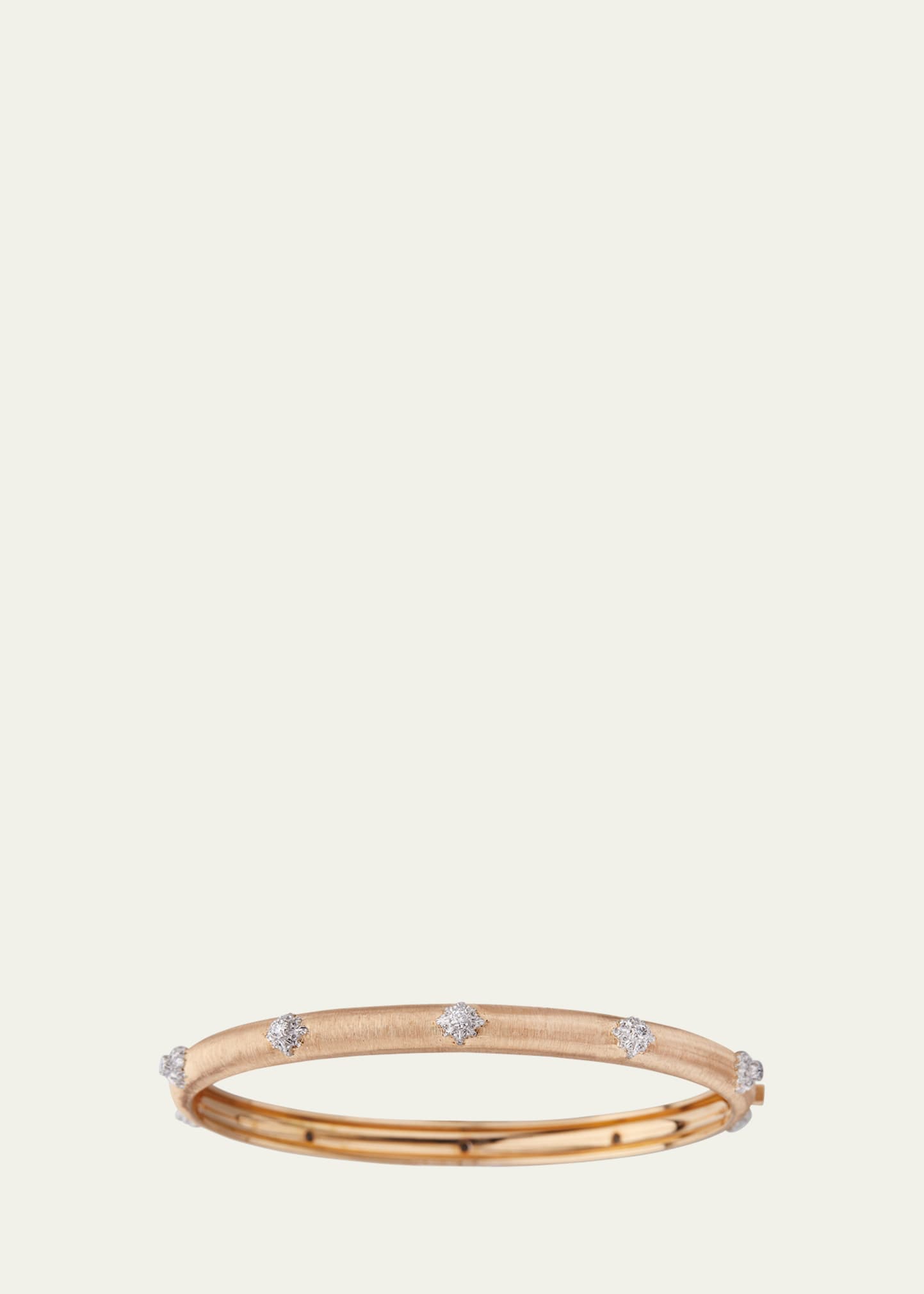 Macri Bombe 18K Rose Gold Diamond Cuff Bracelet